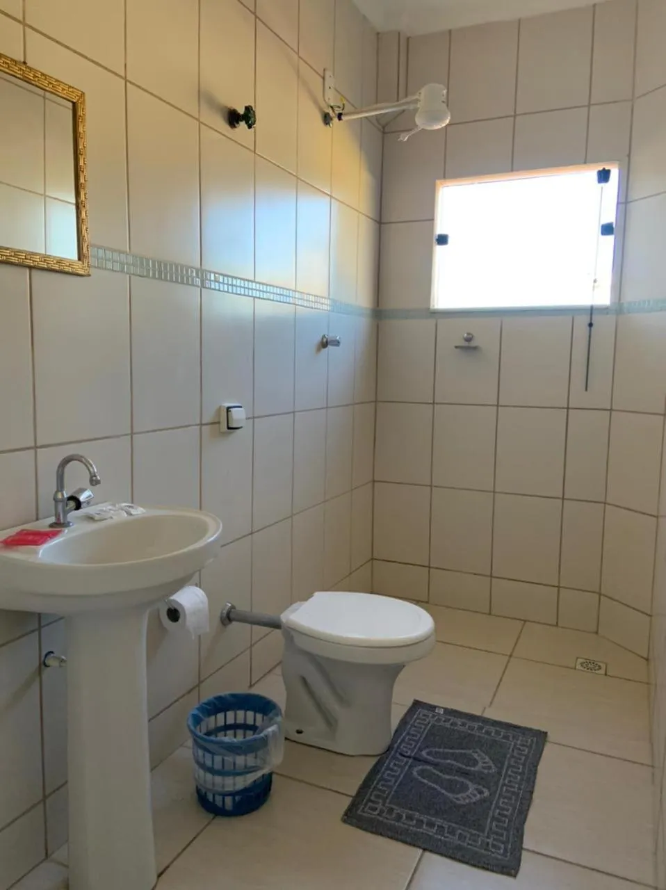 Bathroom in Hotel Mão de Fatima