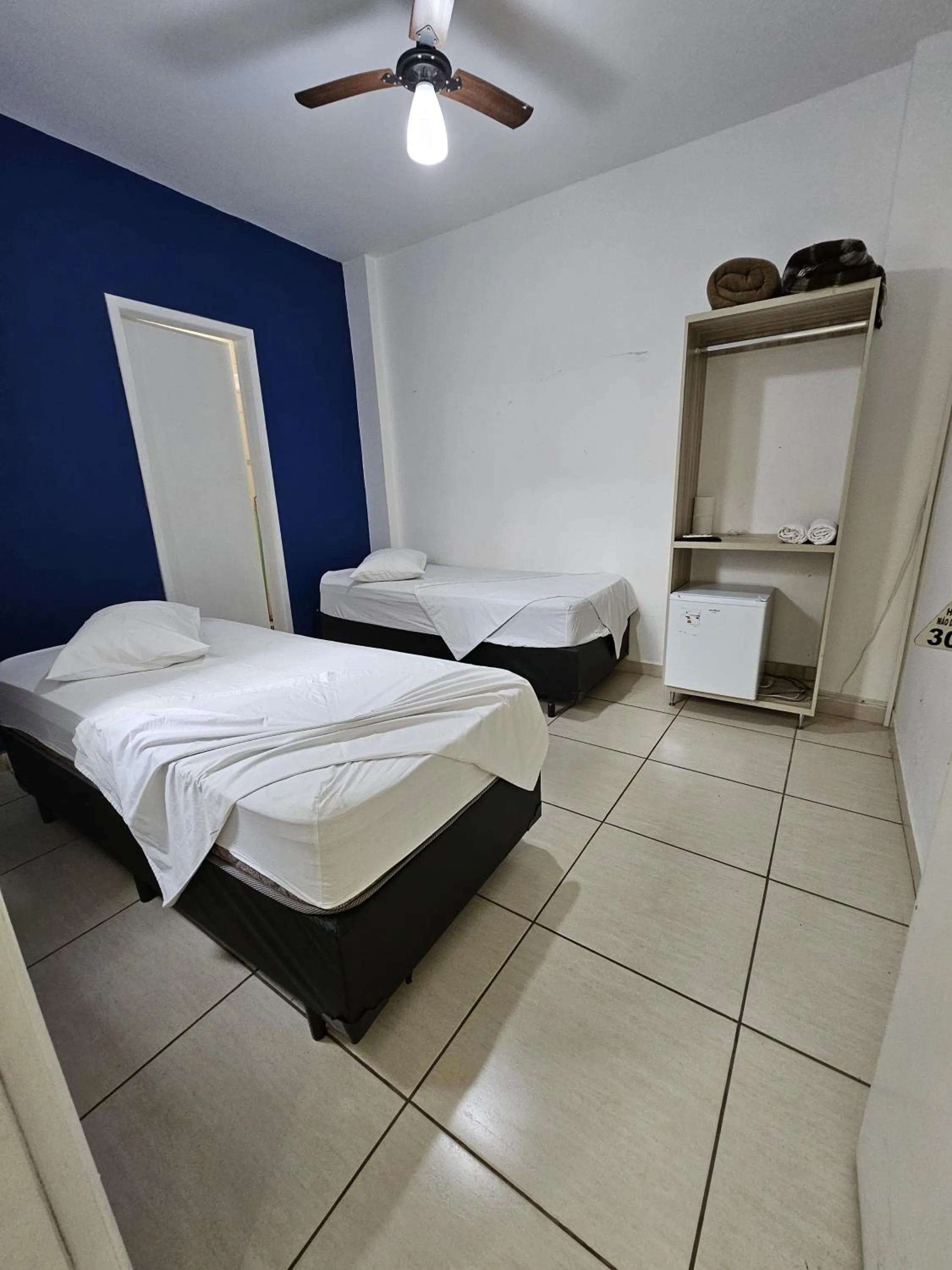 Bed in Hotel Mão de Fatima