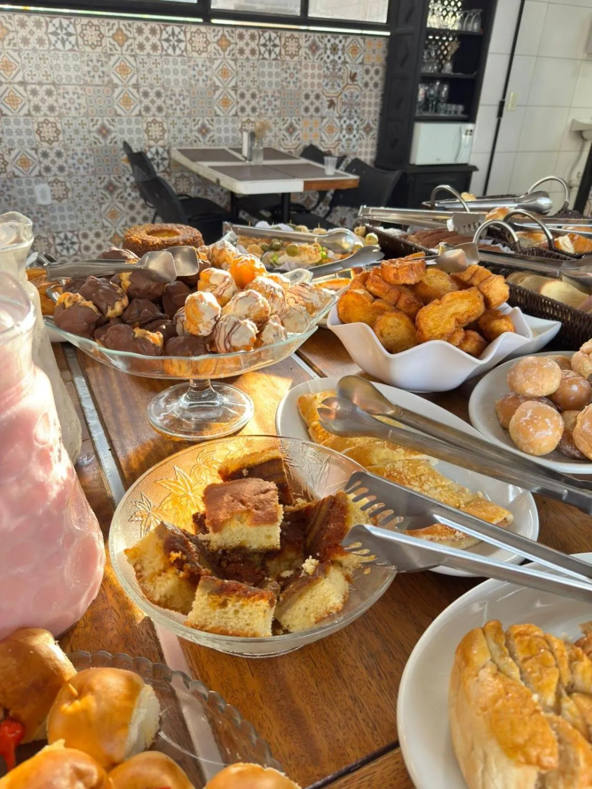 Breakfast in Hotel Mão de Fatima