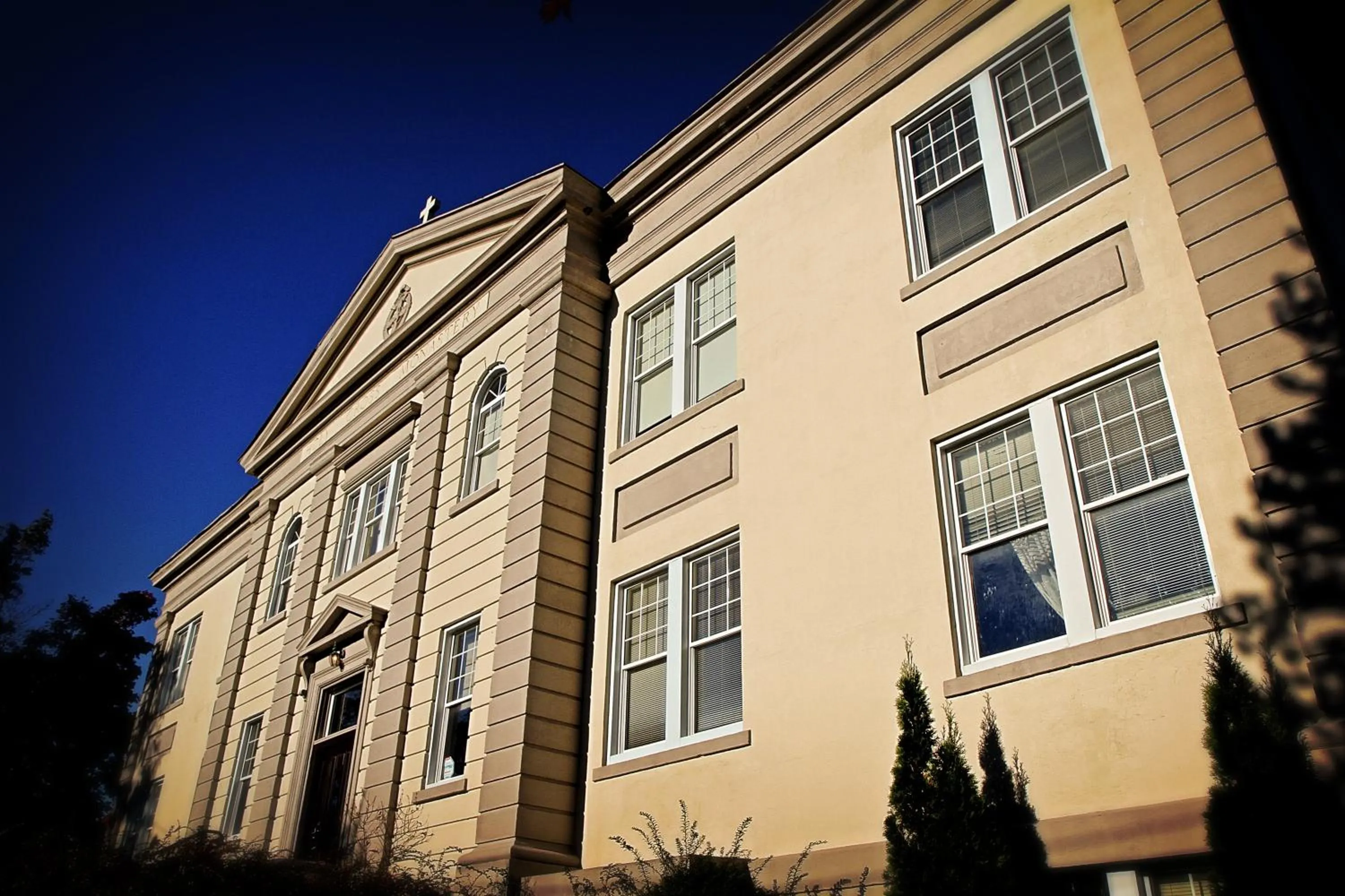 Facade/entrance in Monastery Hotel