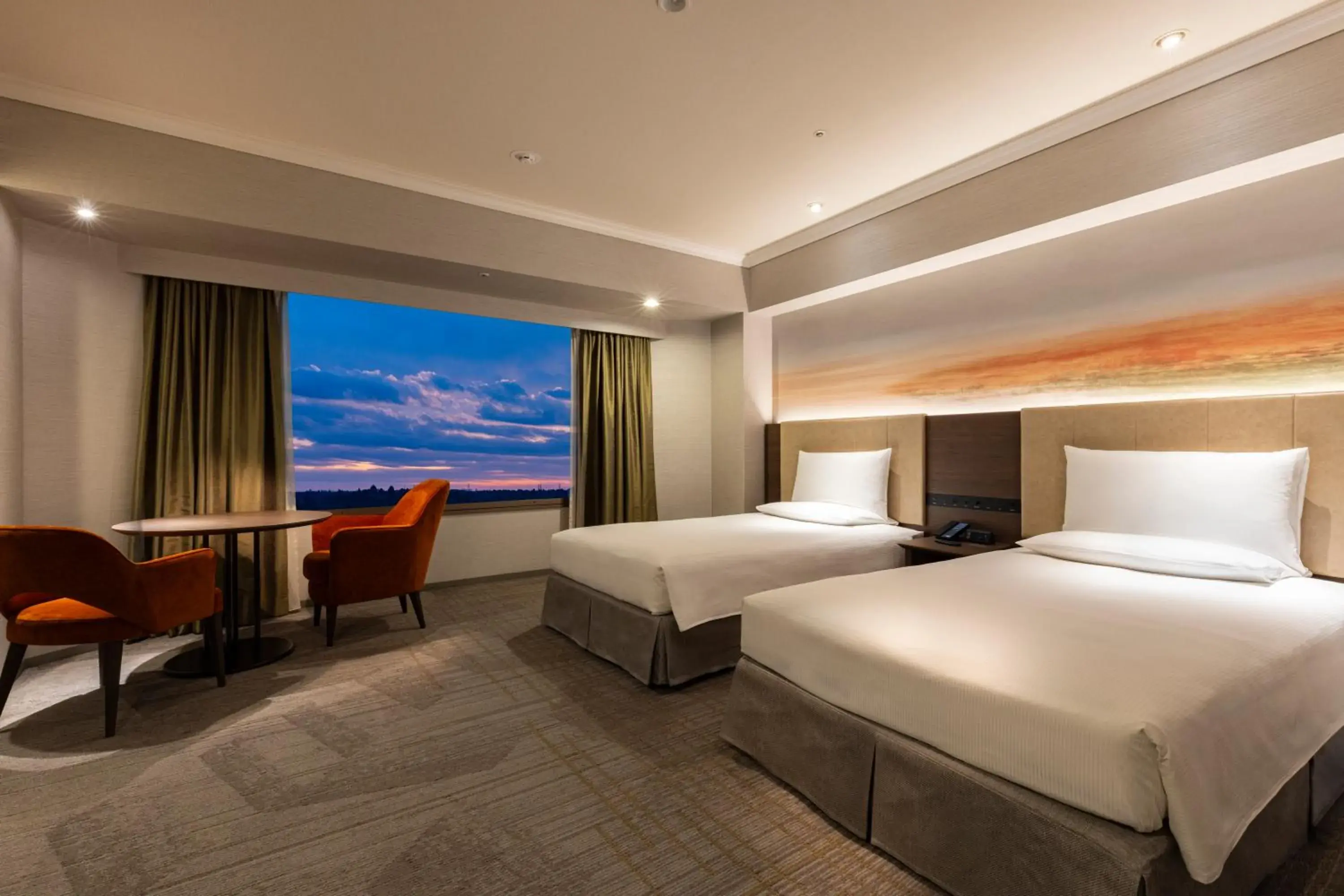 Photo of the whole room, Bed in Hilton Tokyo Narita Airport Photo of the whole room, Bed in Hilton Tokyo Narita Airport