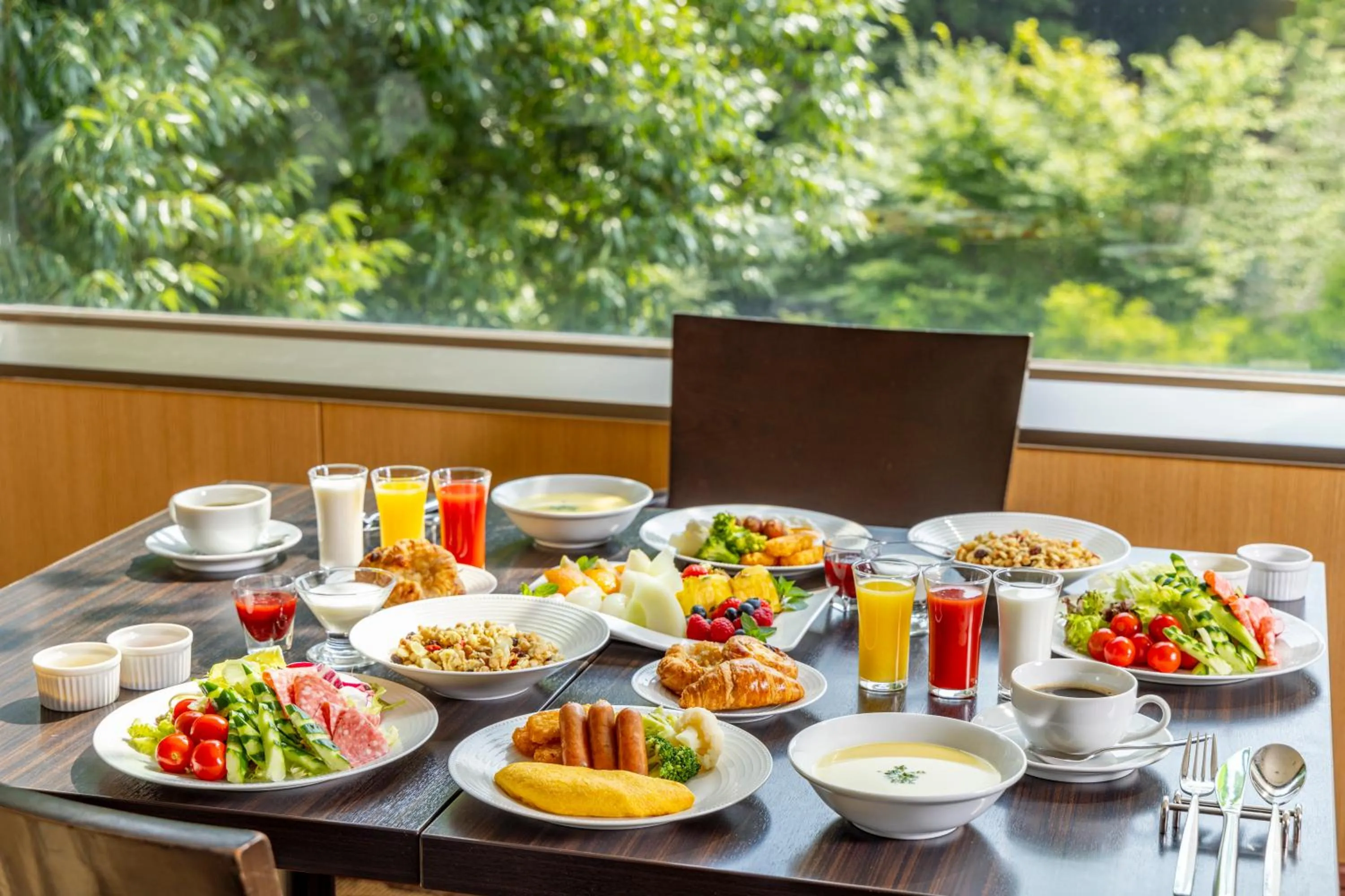 Breakfast in Hilton Tokyo Narita Airport