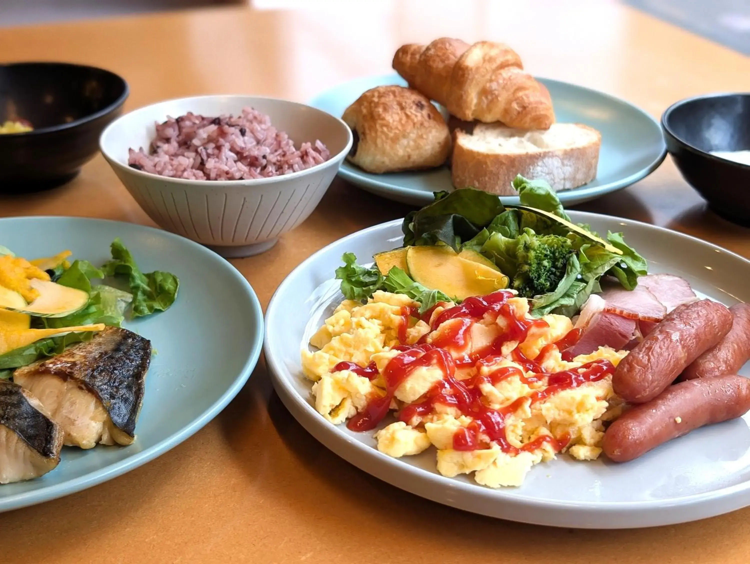 Breakfast in the b sangenjaya Breakfast in the b sangenjaya