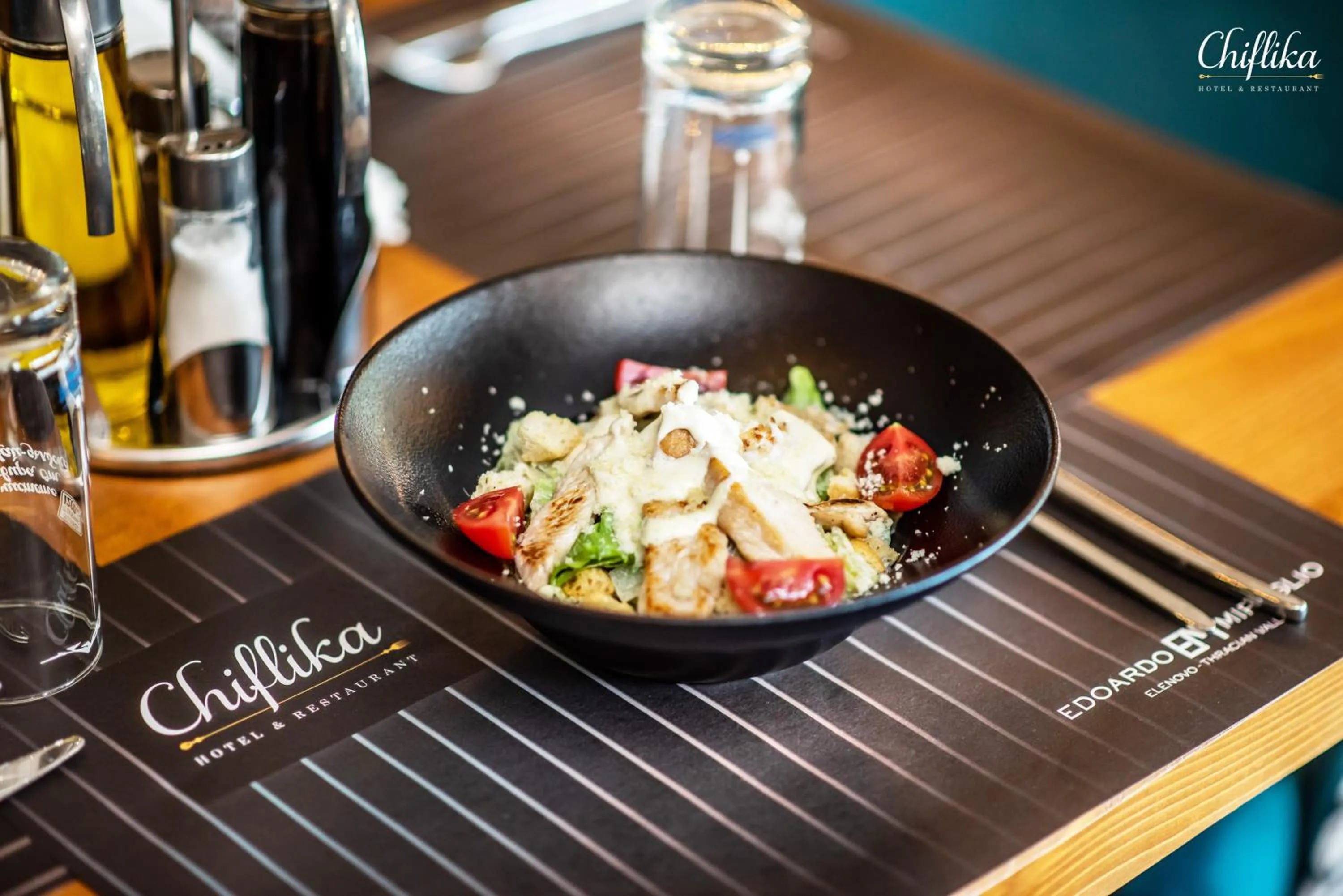 Food and drinks in Chiflika Family Hotel