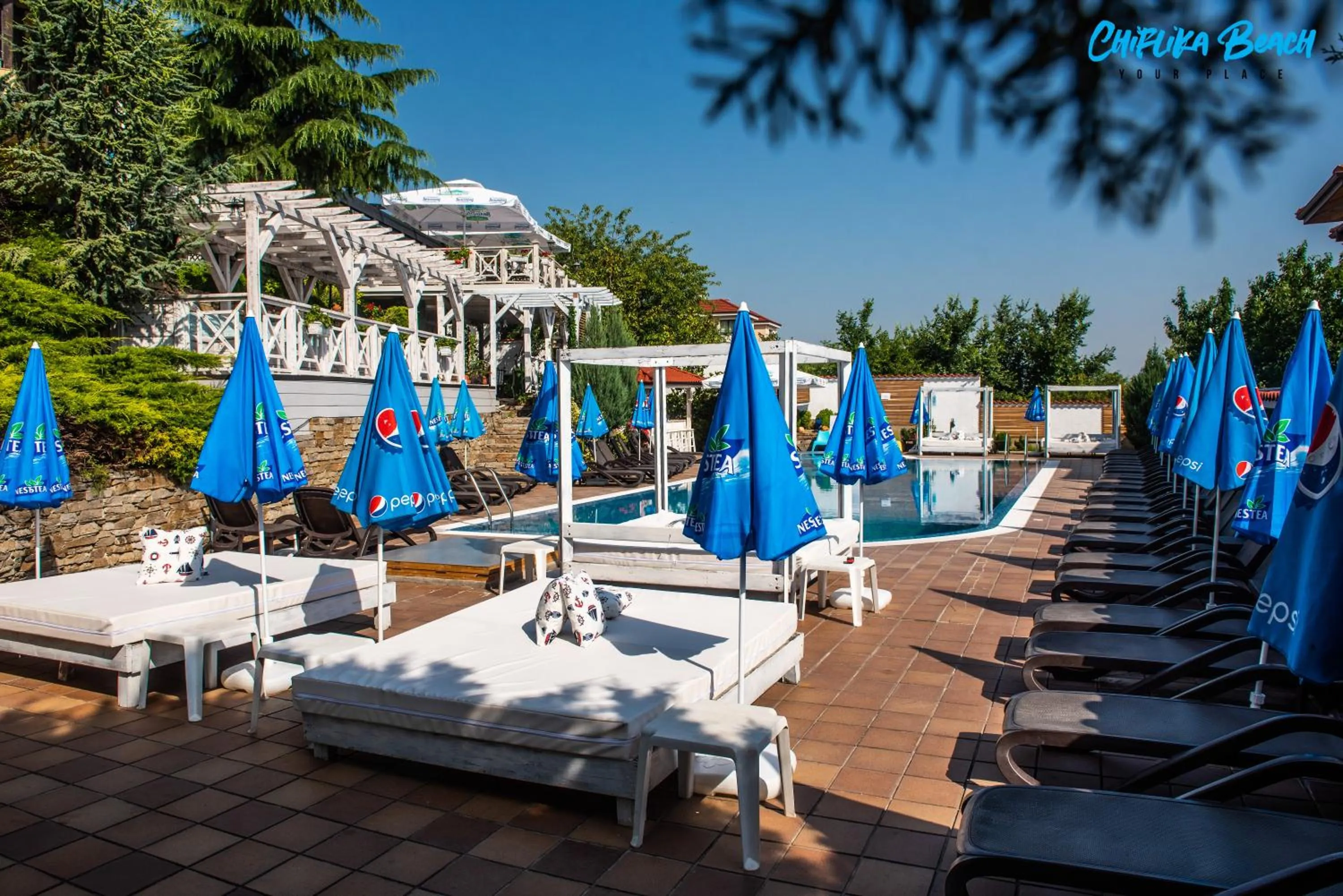 Beach in Chiflika Family Hotel