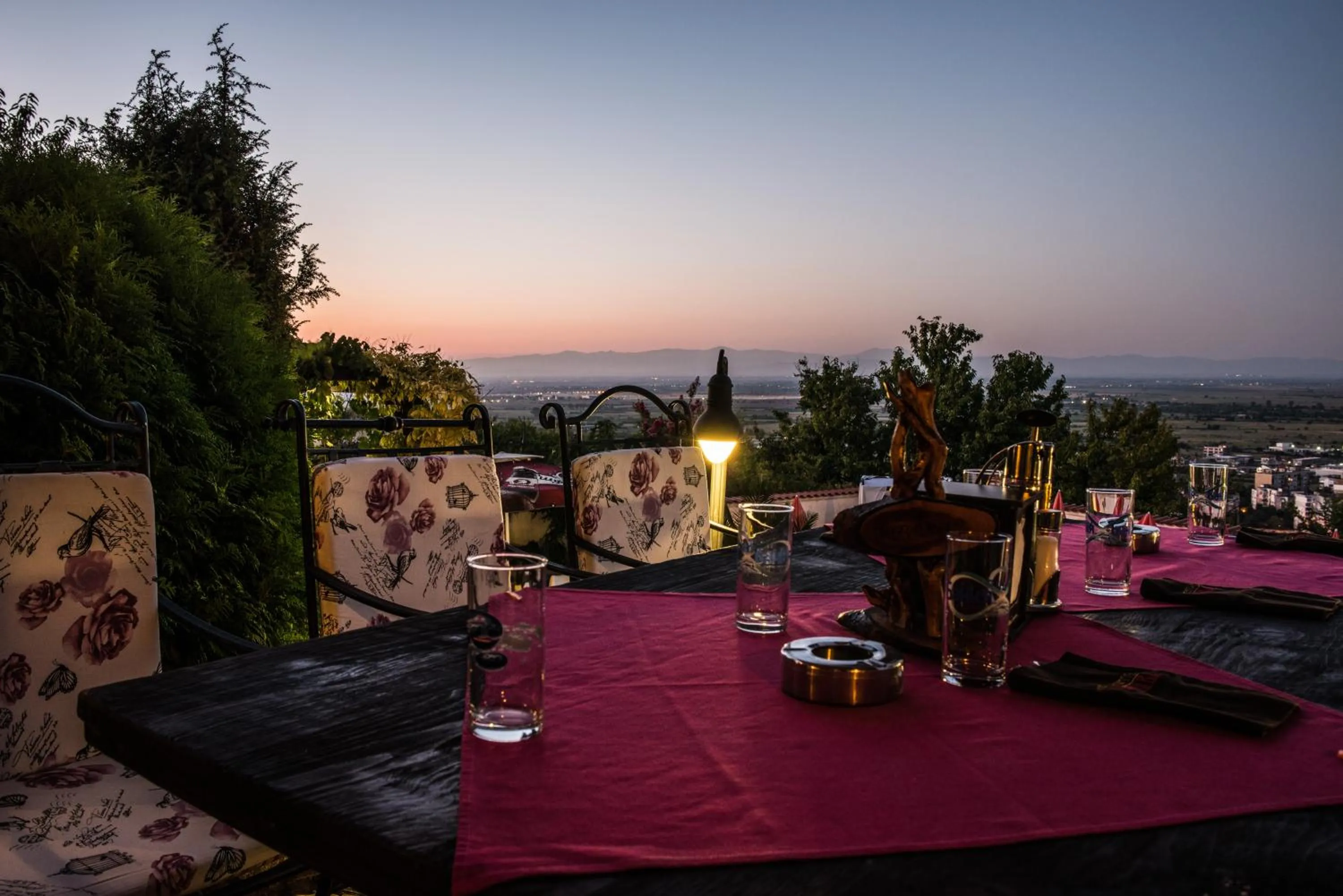 Patio in Chiflika Family Hotel