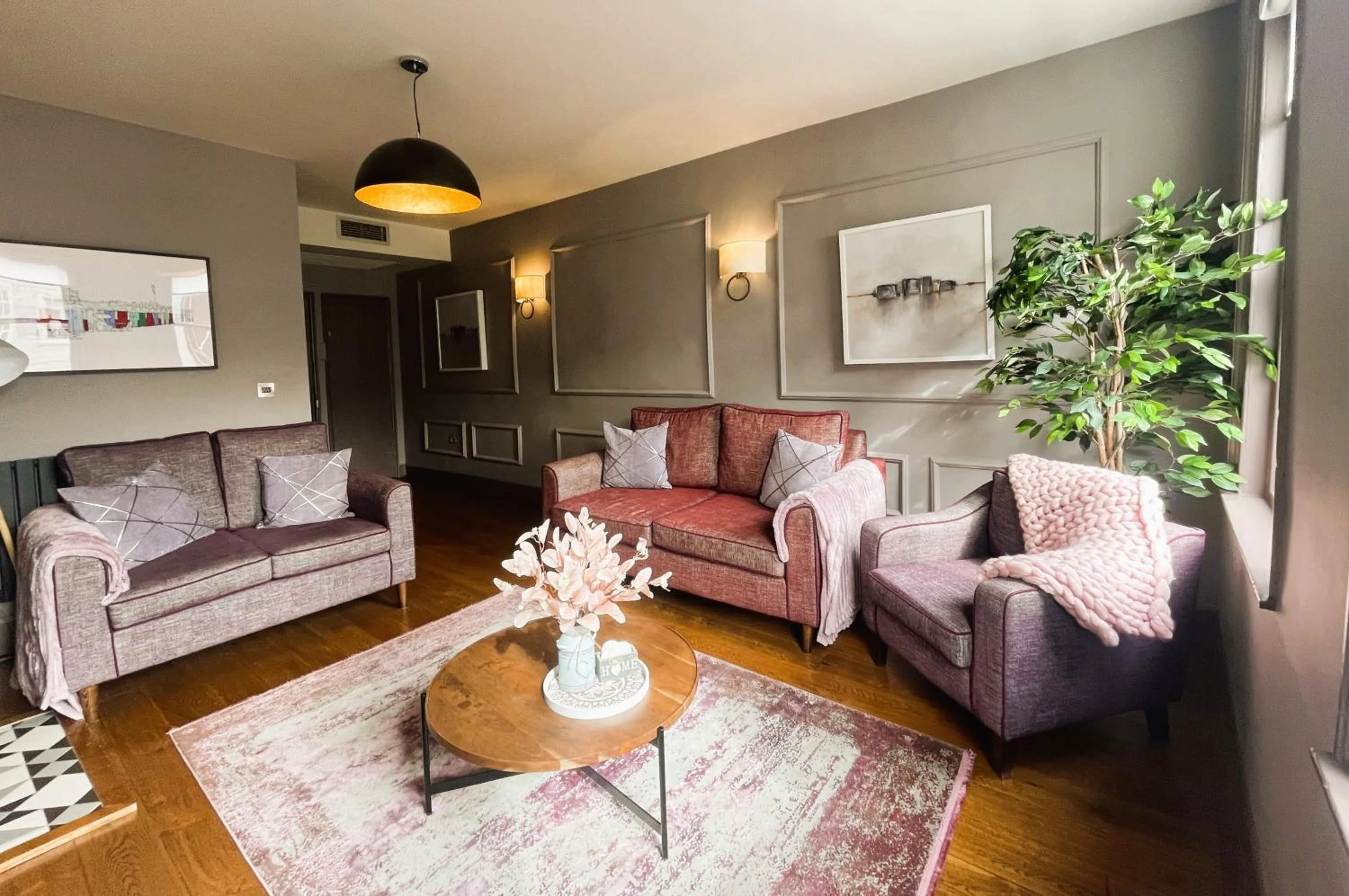 Living room in The Lawrance Luxury Aparthotel - York