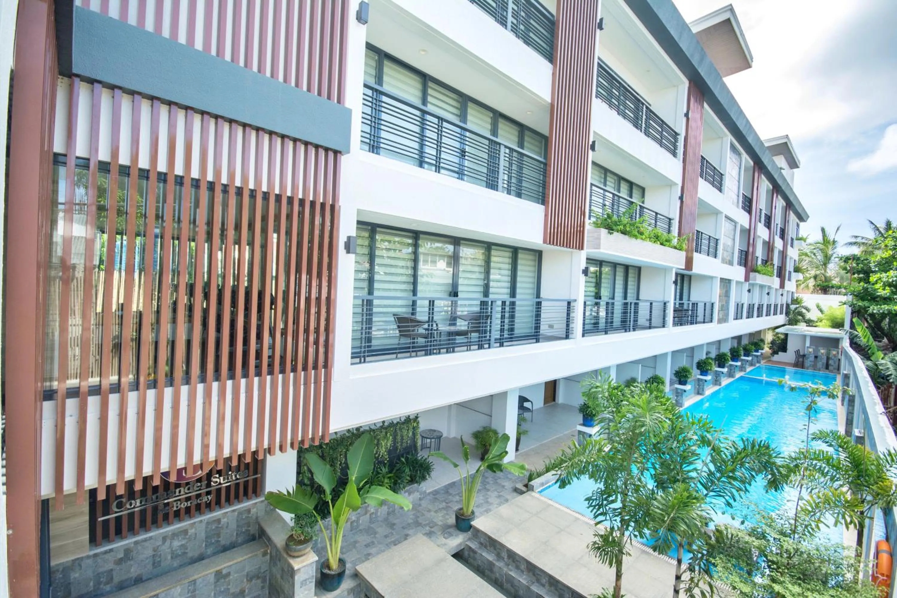 Property building in Commander Suites de Boracay