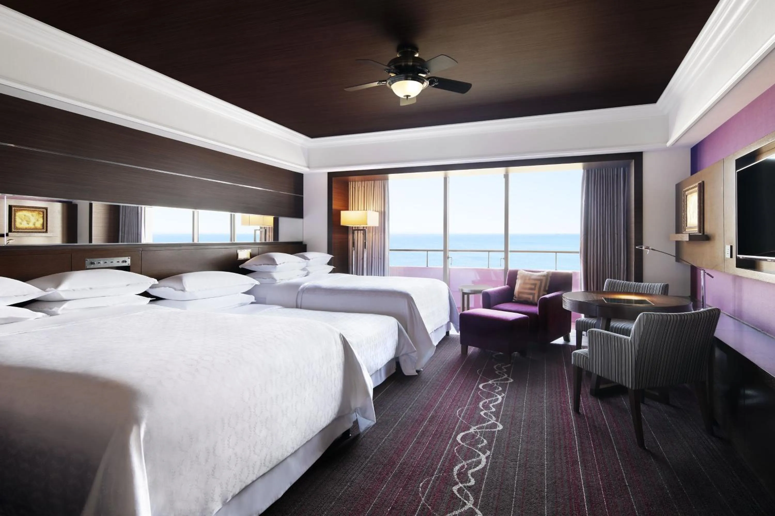 Photo of the whole room, Bed in Sheraton Grande Tokyo Bay Hotel