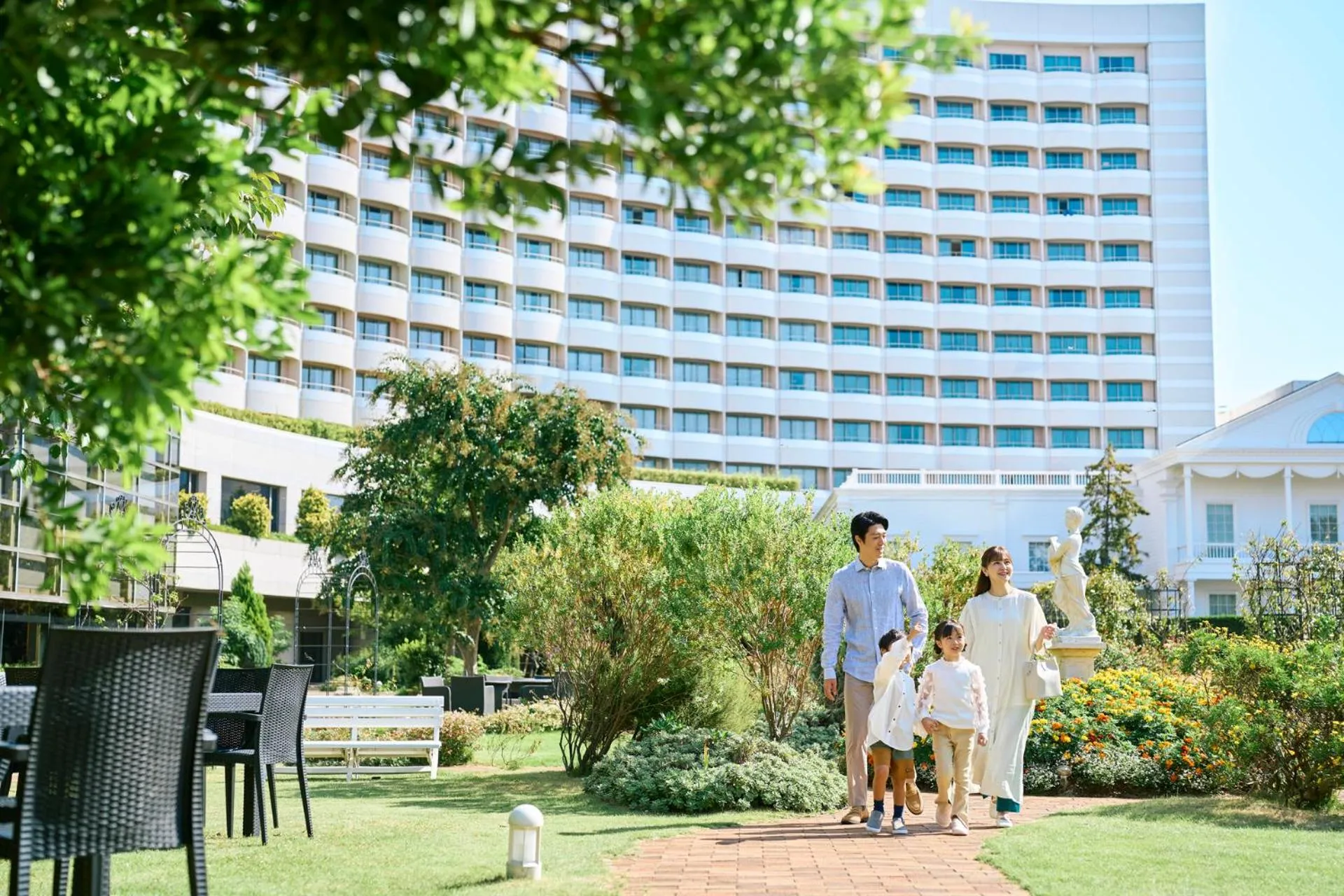 Garden in Sheraton Grande Tokyo Bay Hotel