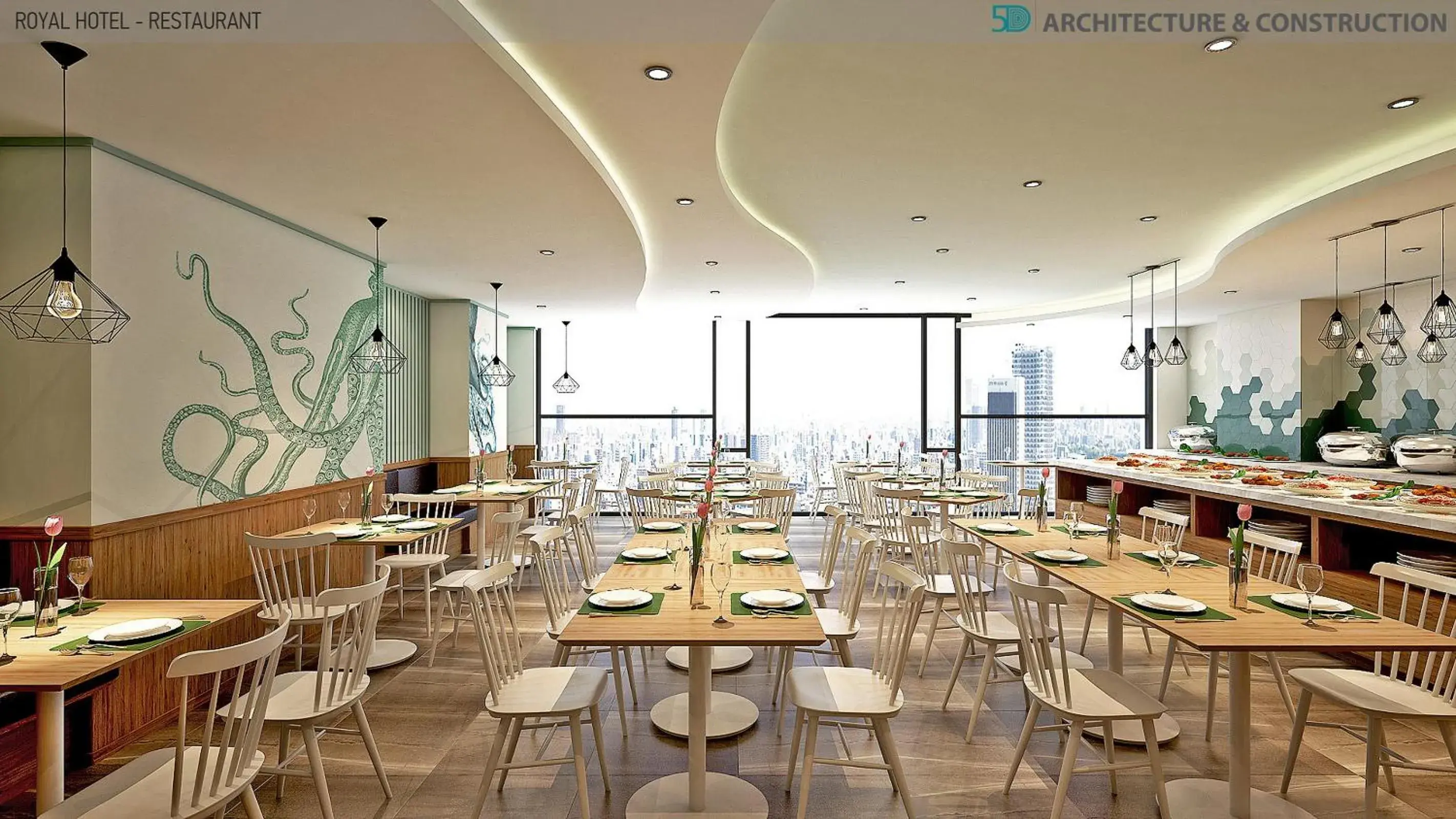 Restaurant/places to eat in Royal HPM Hotel Restaurant/places to eat in Royal HPM Hotel