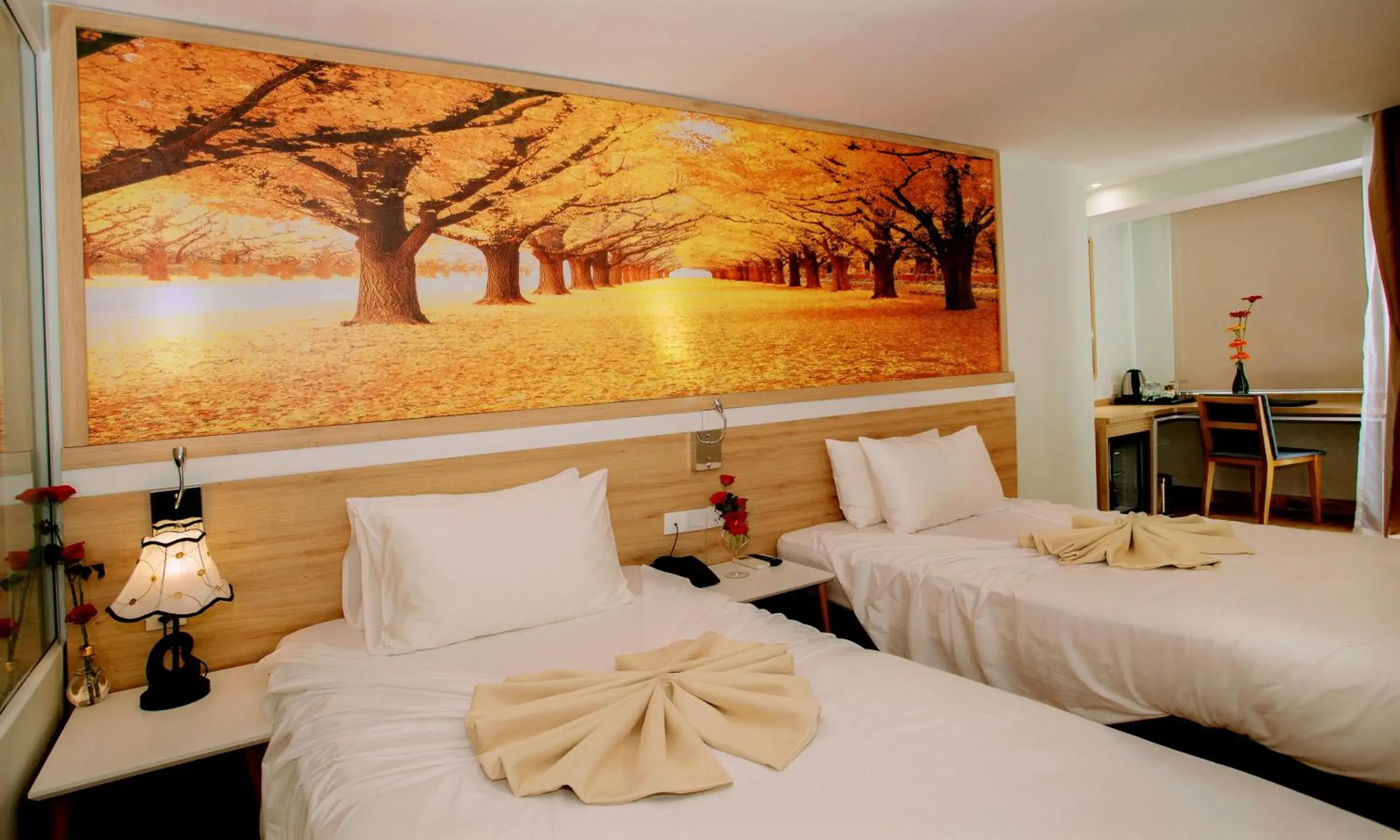 Bed in Royal HPM Hotel Bed in Royal HPM Hotel