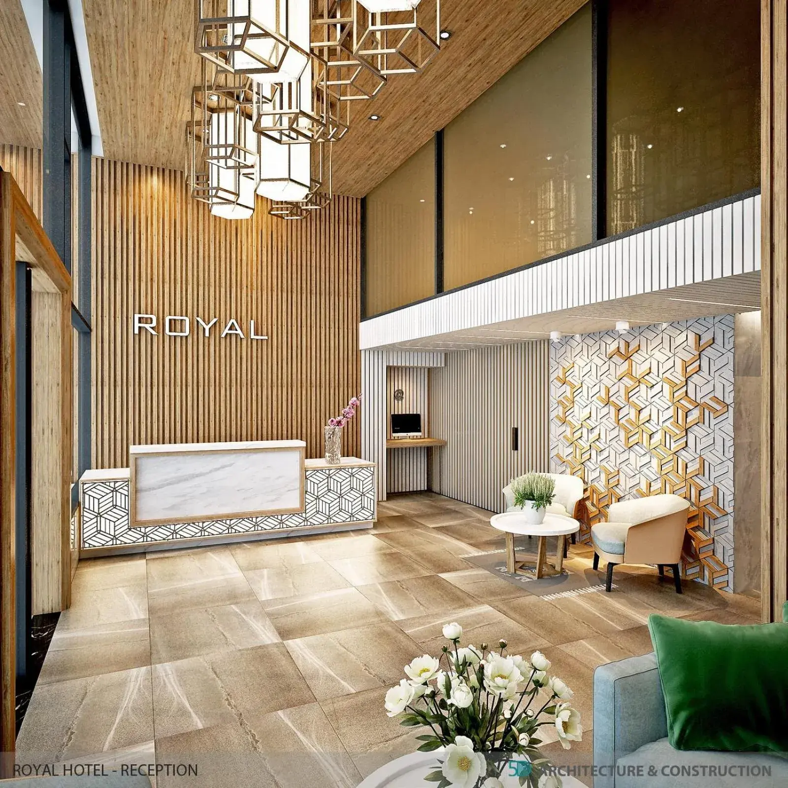 Lobby or reception in Royal HPM Hotel Lobby or reception in Royal HPM Hotel