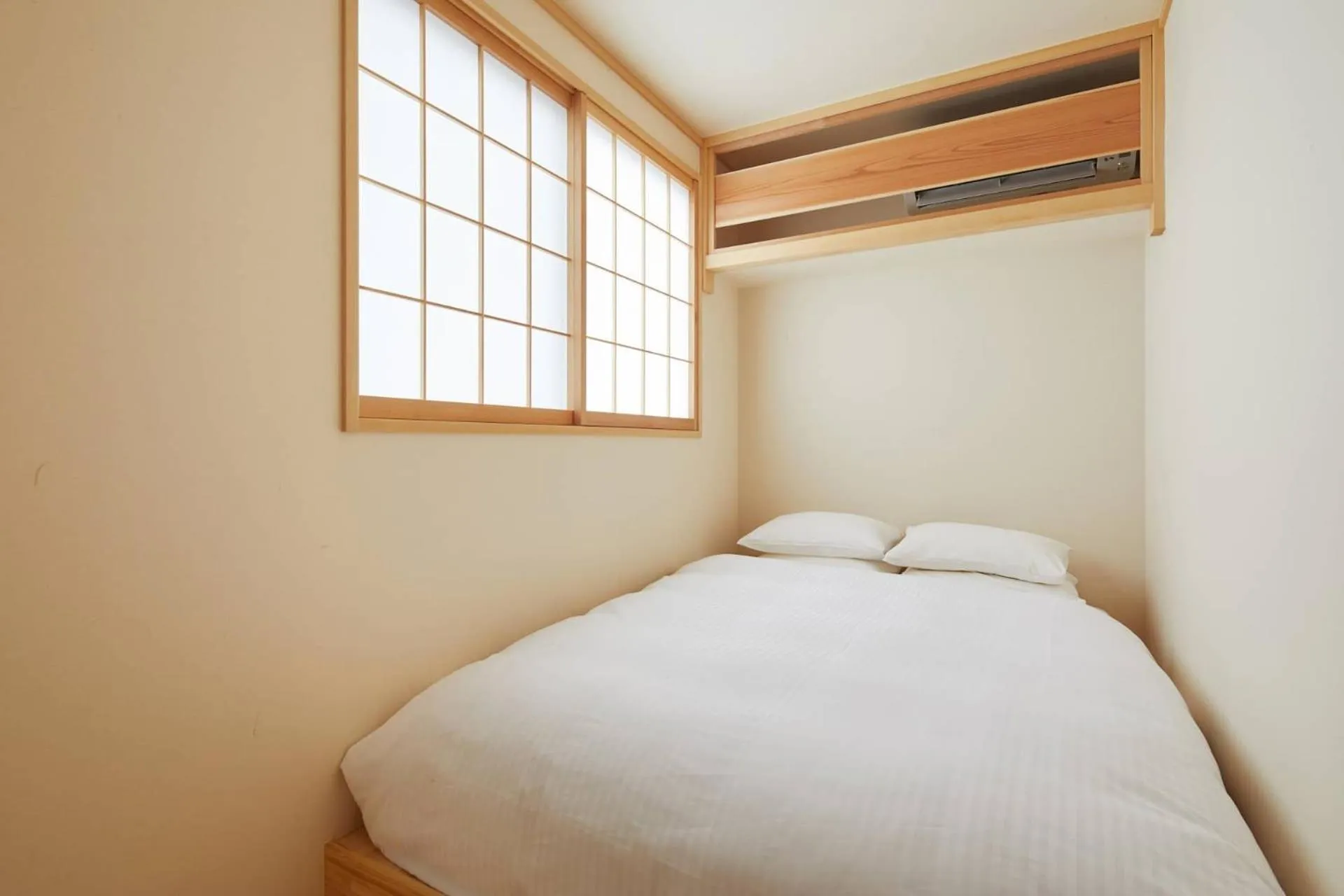 Bed in HANARE KYOTO Hachijoguchi