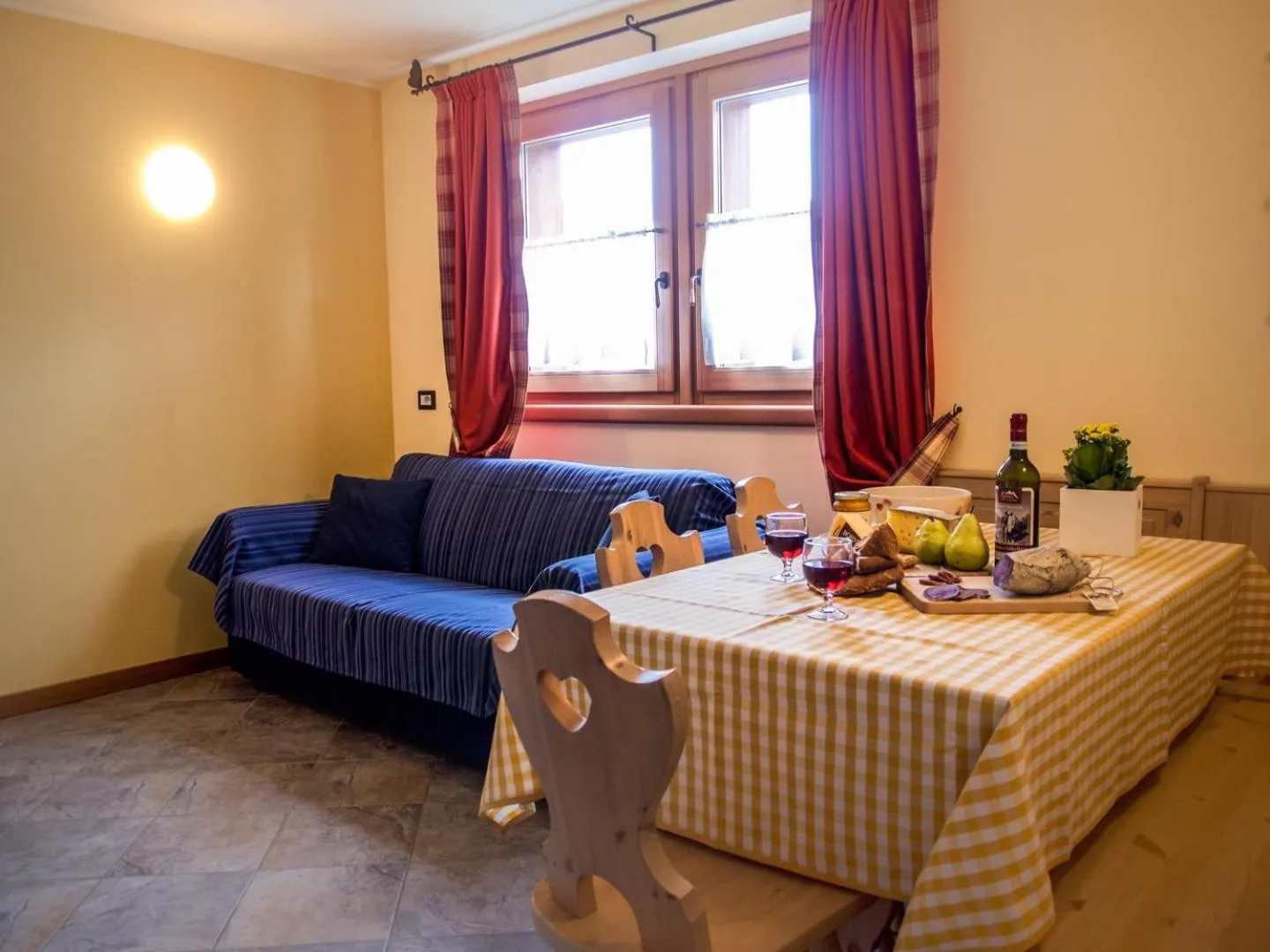 Living room in Residence Pedranzini