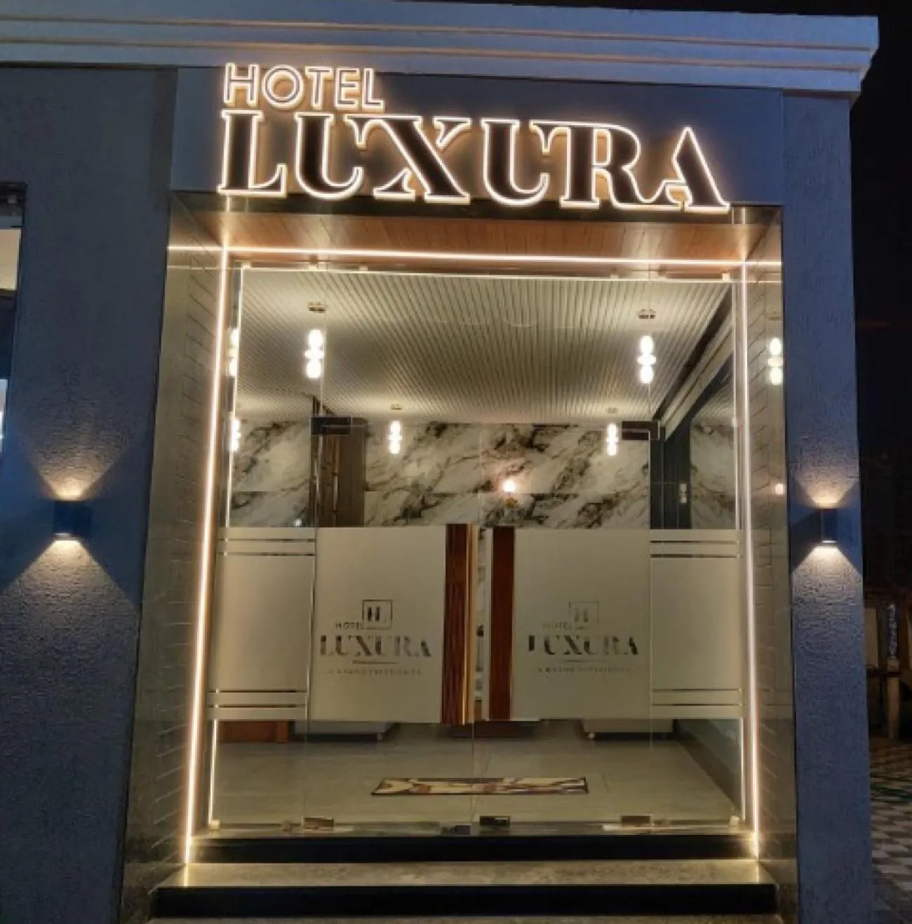 Property building in Hotel Luxura, Ahmedabad