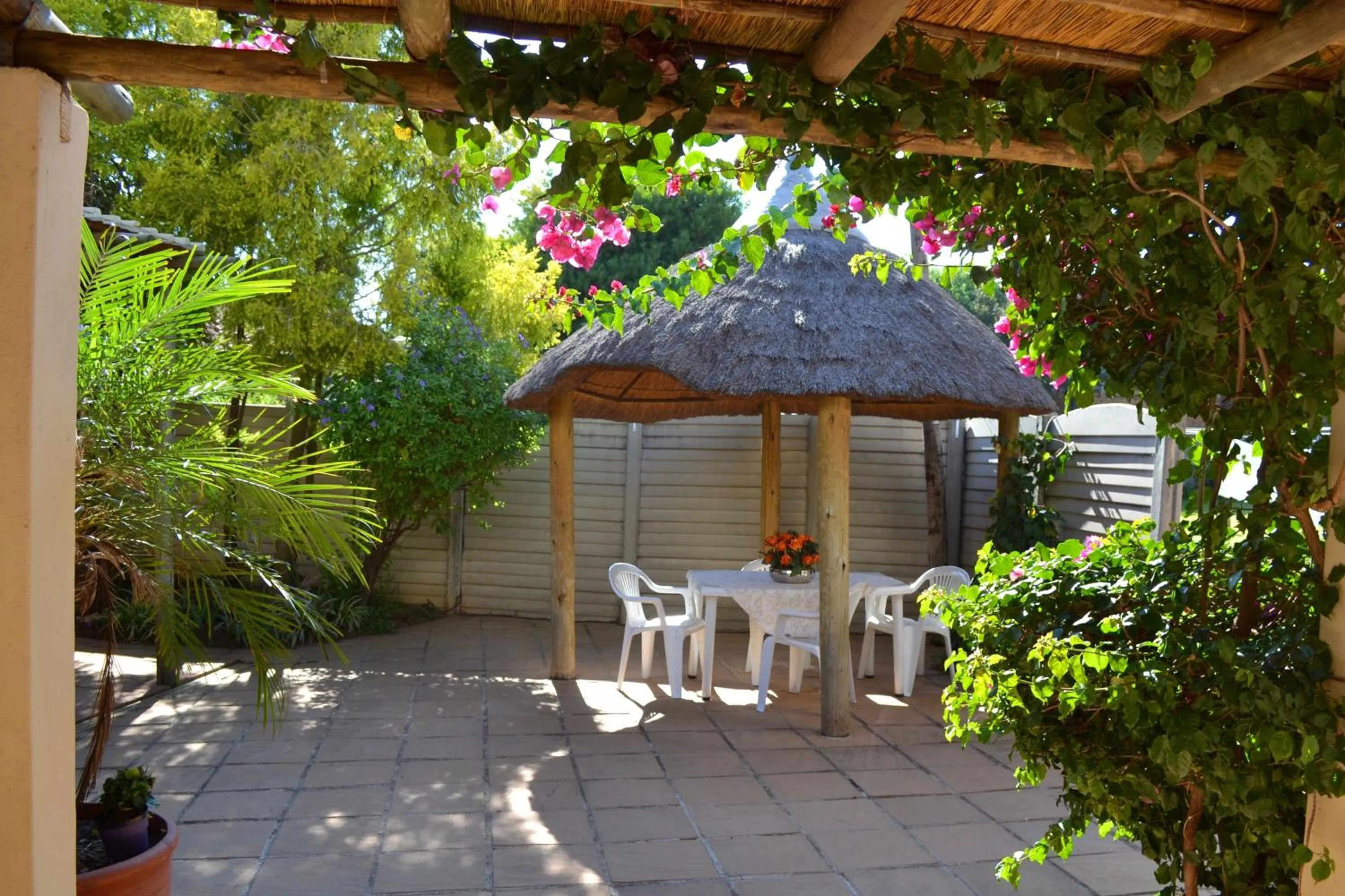 Patio in Dove's Nest Guest House