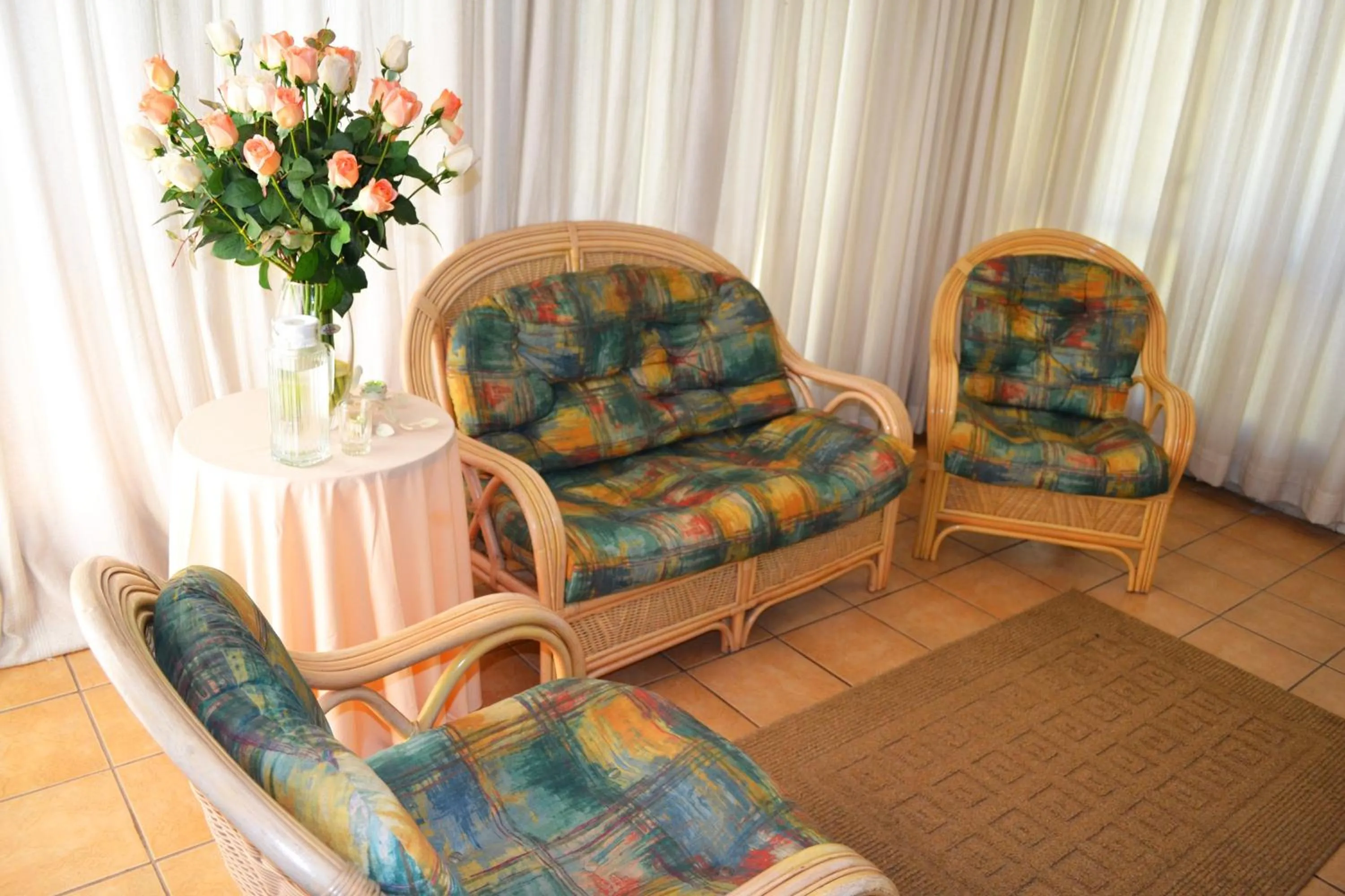 Living room in Dove's Nest Guest House