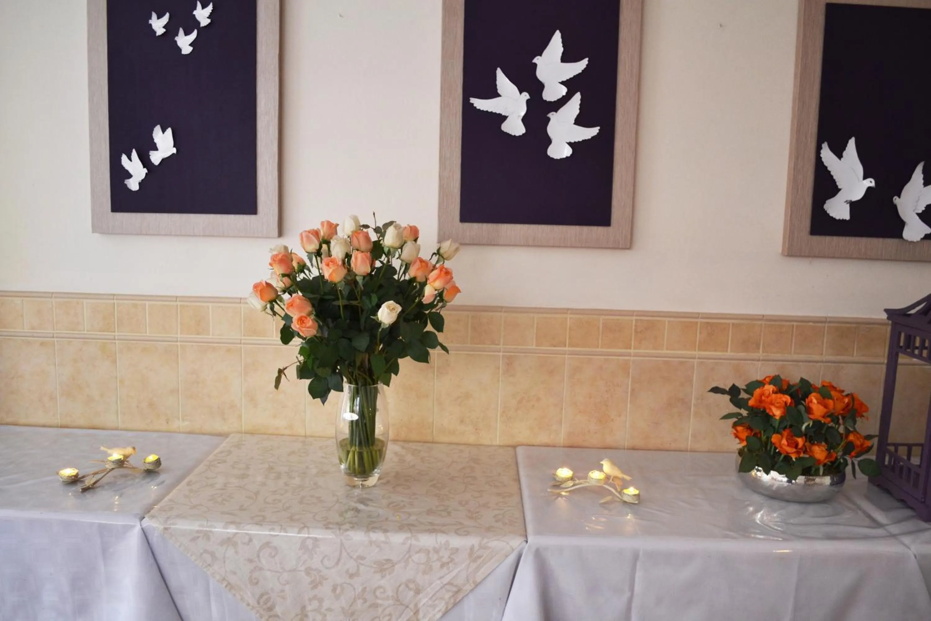 Decorative detail in Dove's Nest Guest House