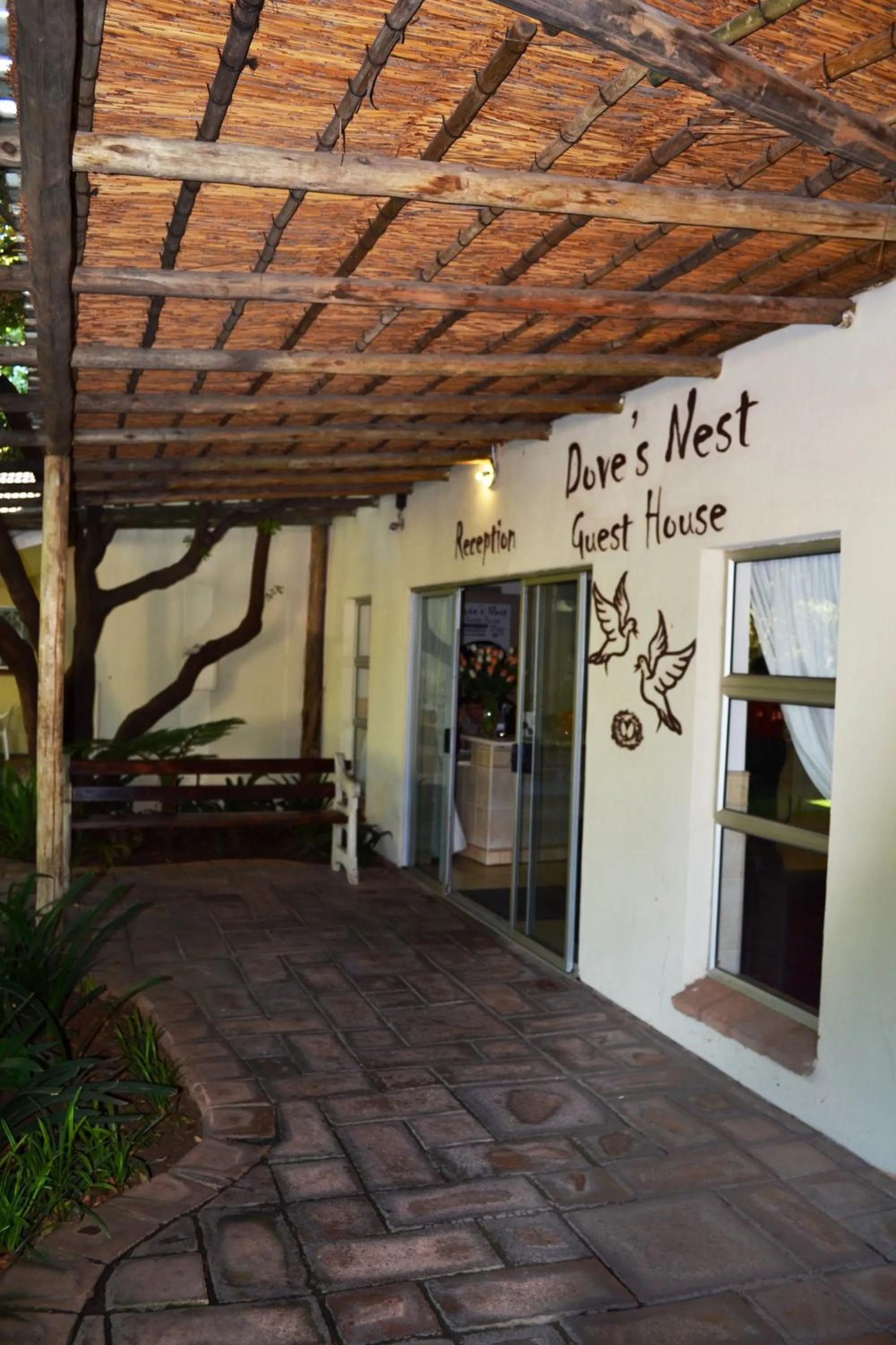 Facade/entrance in Dove's Nest Guest House
