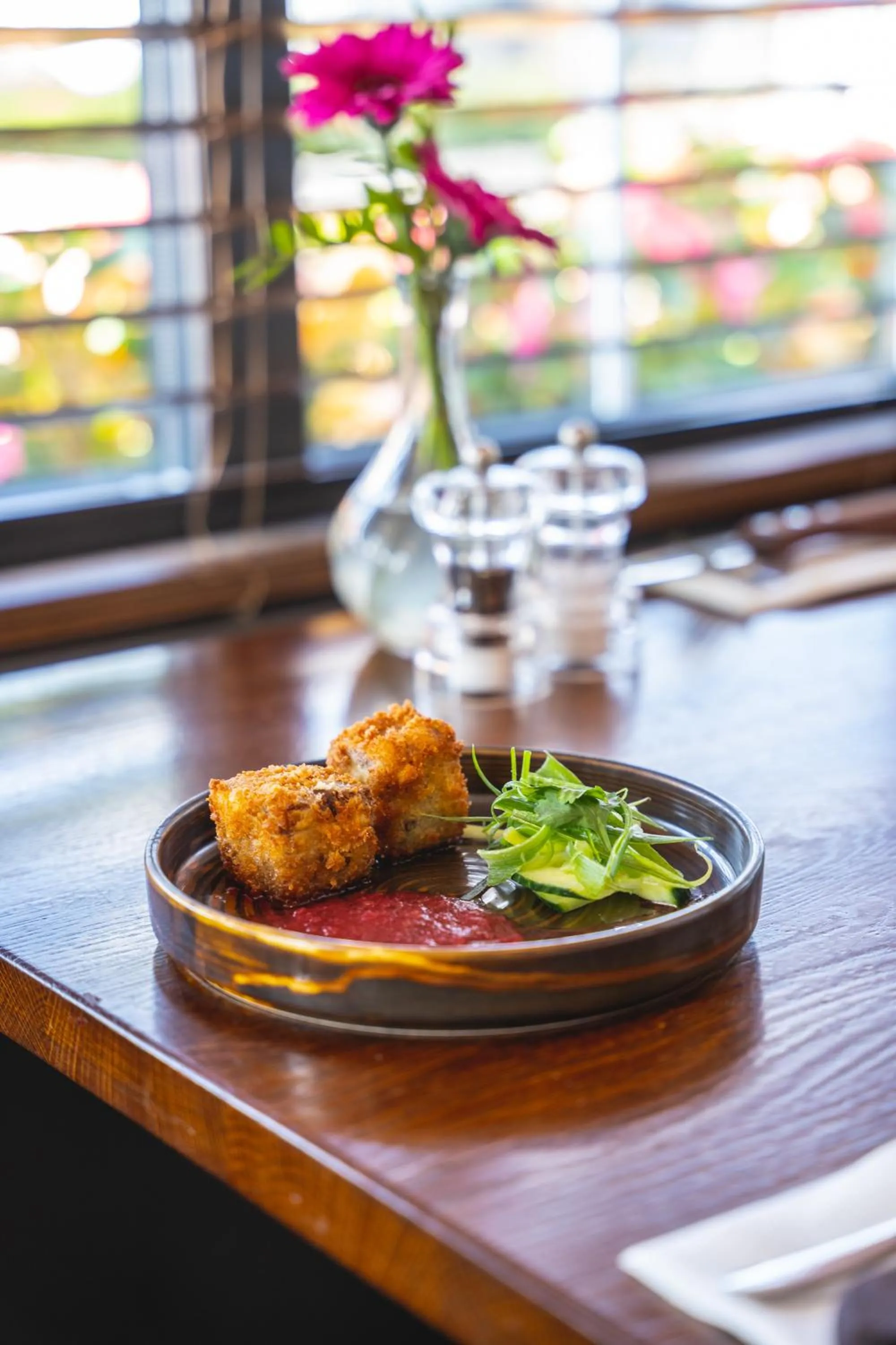 Food in Harper's Steakhouse with Rooms, Southampton Swanwick Marina