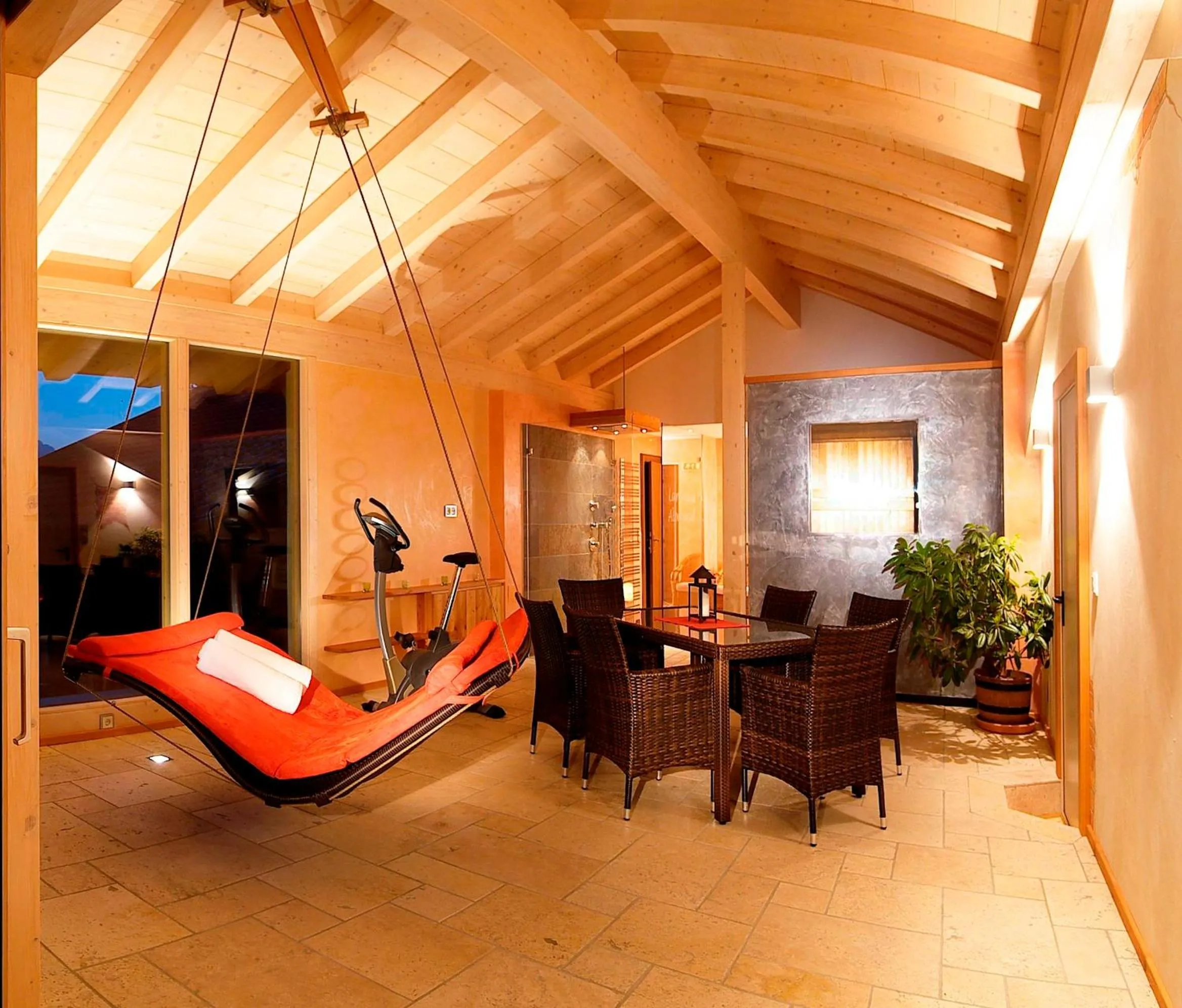 Spa and wellness centre/facilities in Landhaus Alpengruss