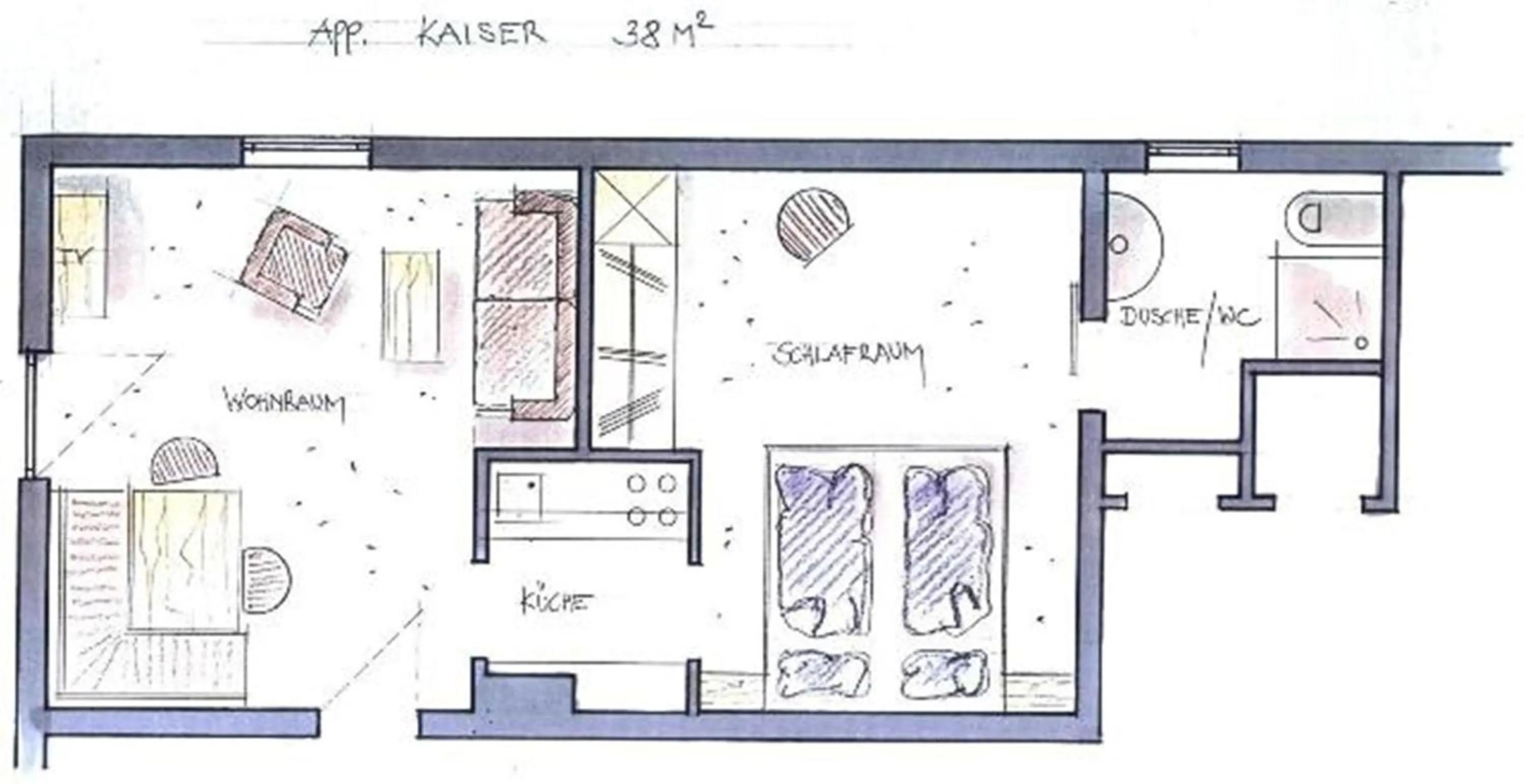 Floor plan in Landhaus Alpengruss