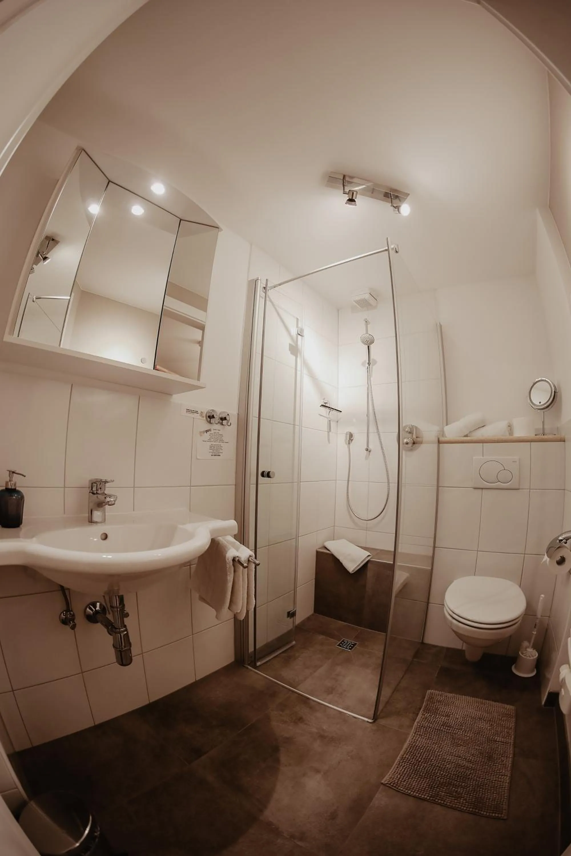 Shower in Landhaus Alpengruss