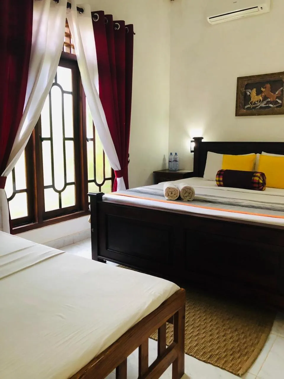 Bed in Bangalawa Resort