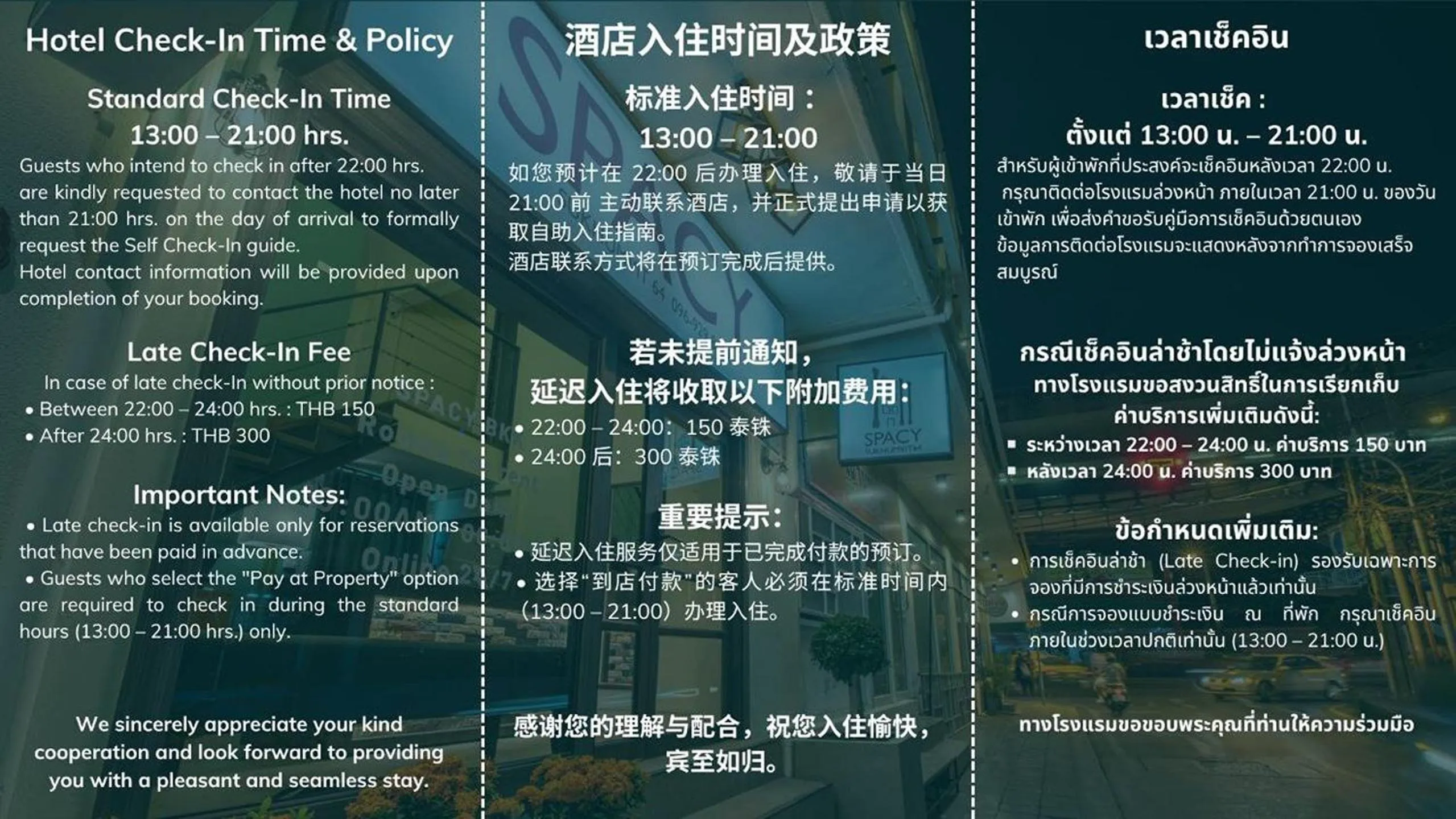 Property building in Spacy BKK