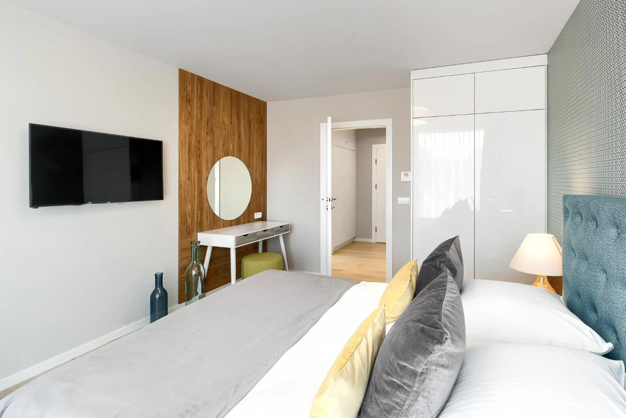 Communal lounge/ TV room, Bed in Dune Resort Mielno - C