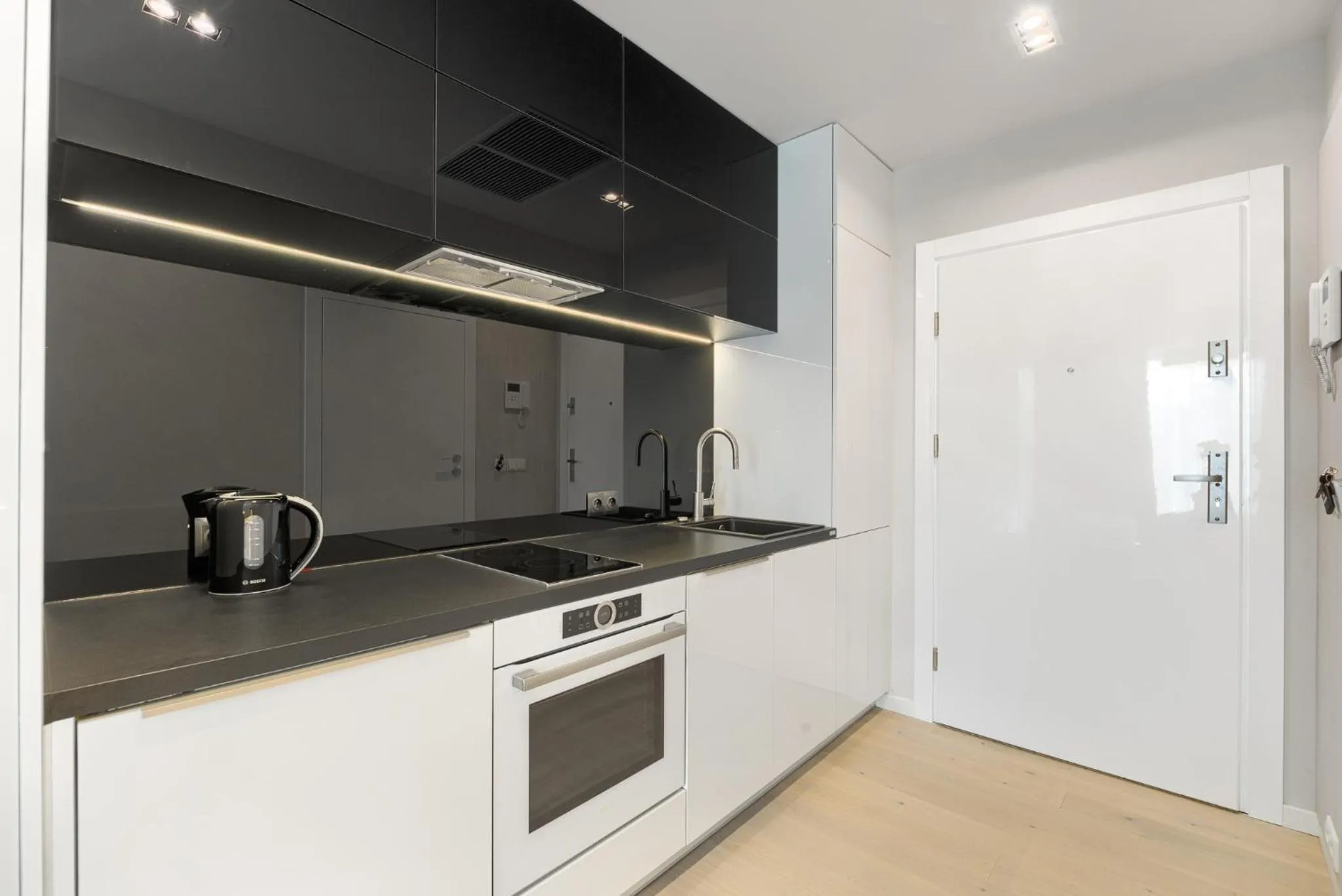 kitchen in Dune Resort Mielno - C
