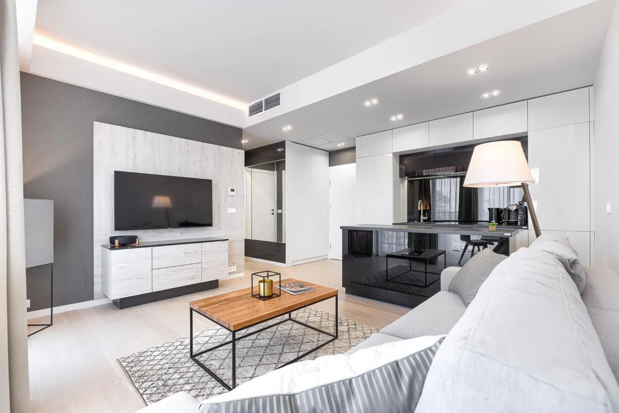 Living room in Dune Resort Mielno - C