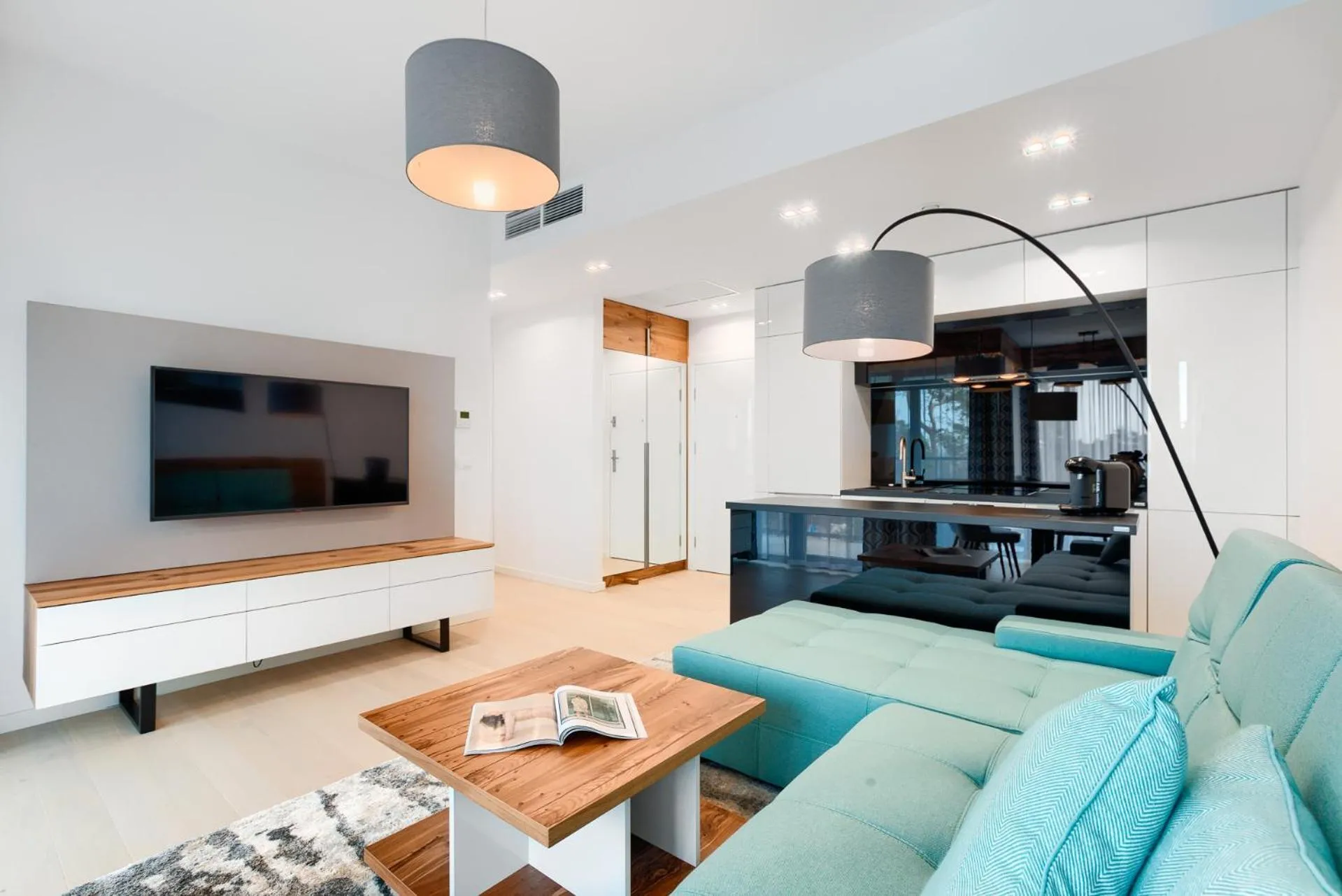Living room in Dune Resort Mielno - C