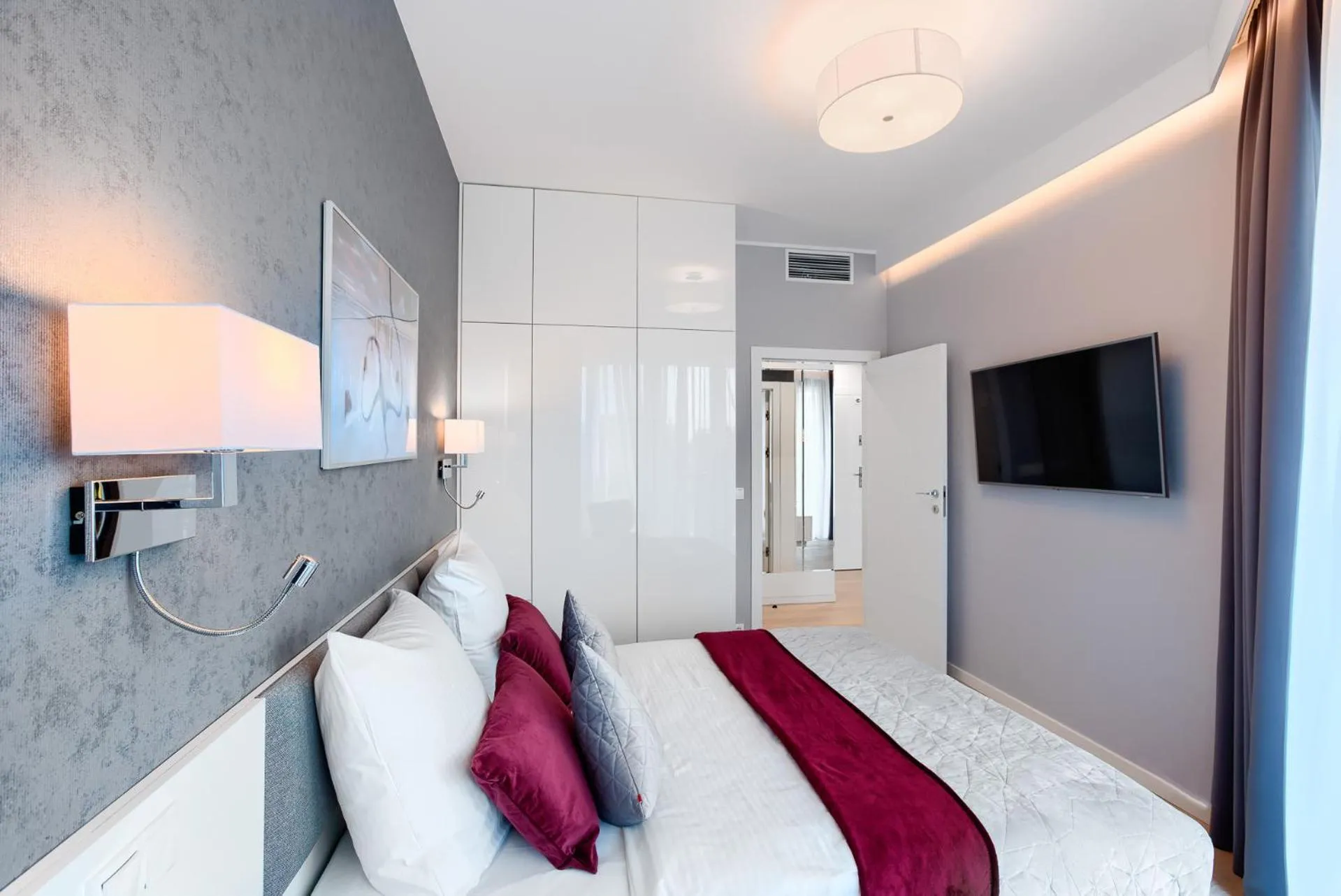 Bedroom, Bed in Dune Resort Mielno - C