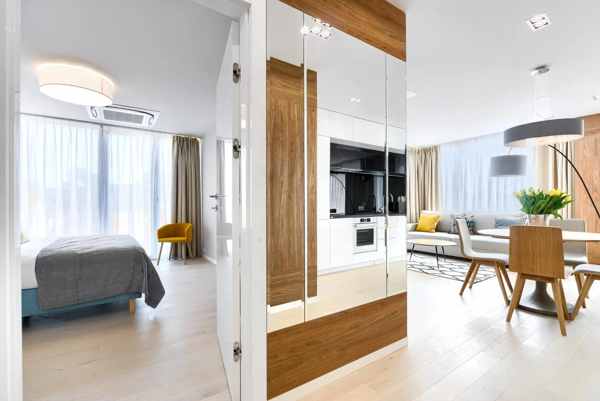 Communal lounge/ TV room, Bed in Dune Resort Mielno - C
