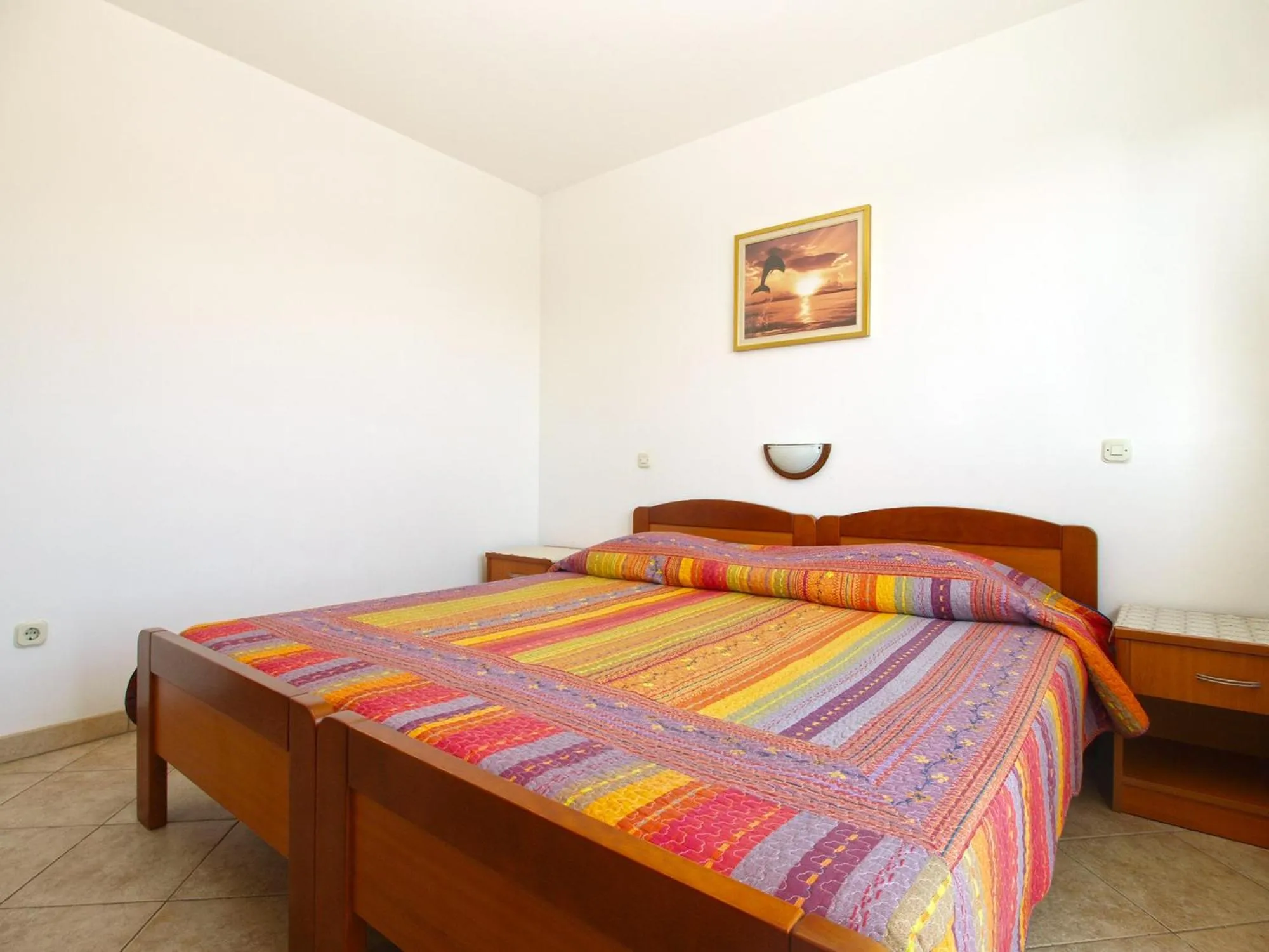 Bed in Apartments Marija 841