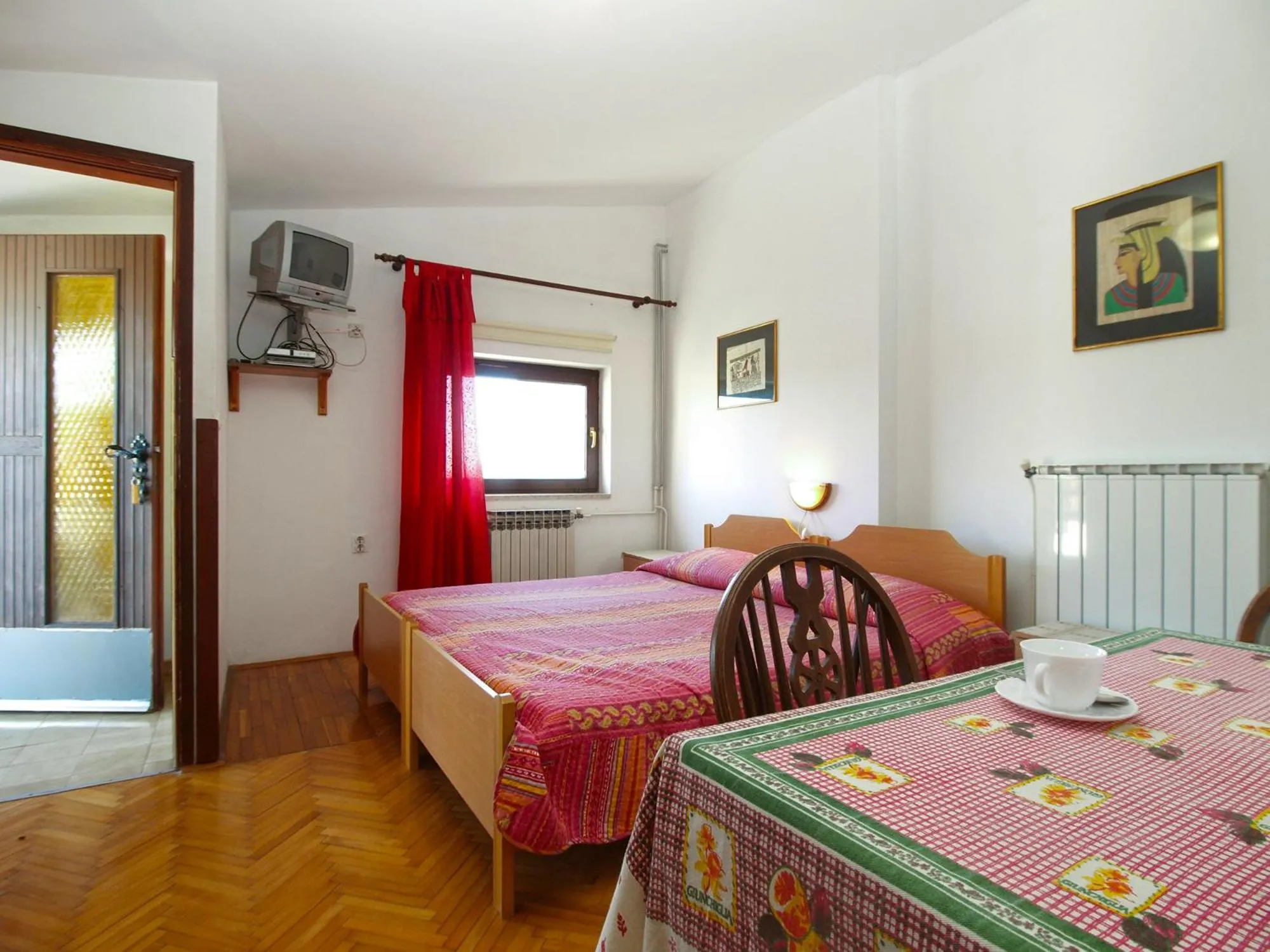 Bed in Apartments Marija 841