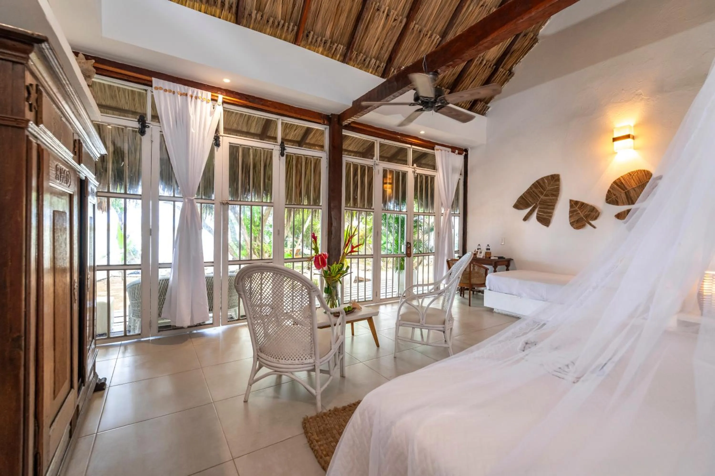 View (from property/room), Bed in Hotel Coralina Island