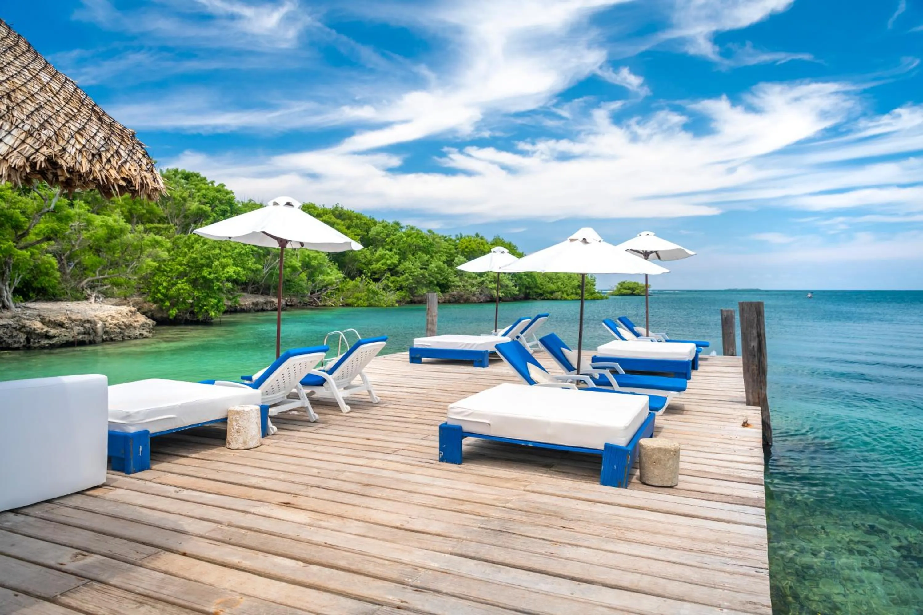 Natural landscape in Hotel Coralina Island