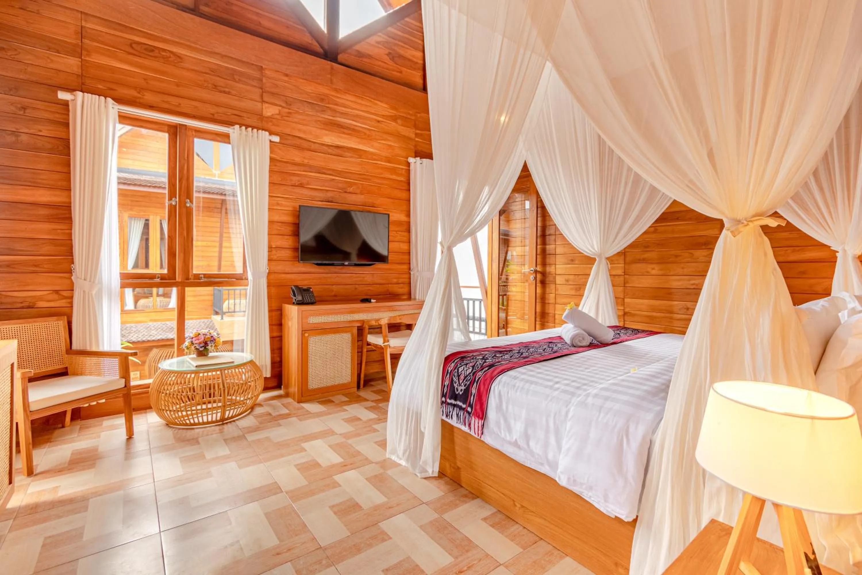 Bed in Kubu GWK Resort