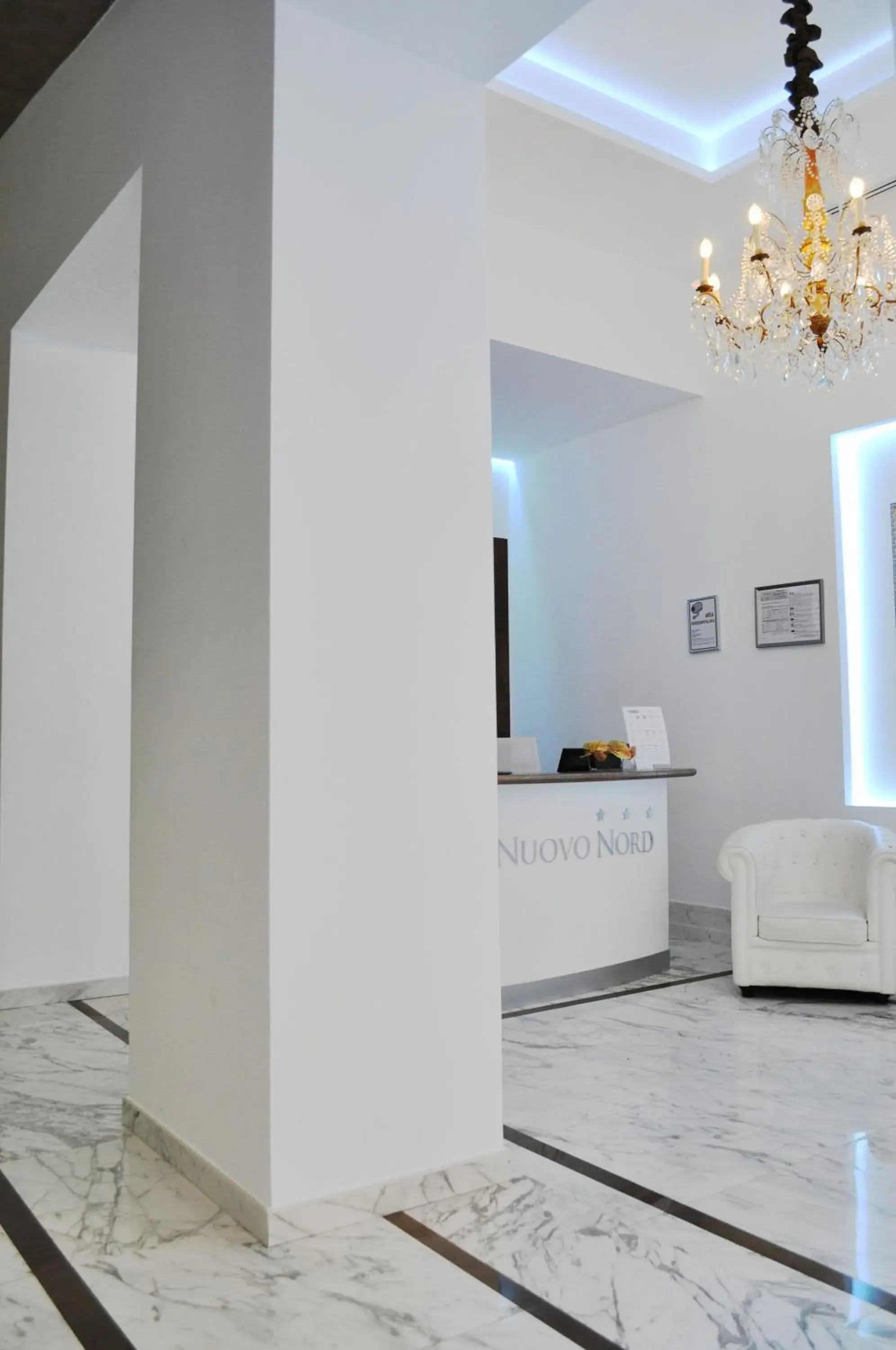 Lobby or reception in Hotel Nuovo Nord Lobby or reception in Hotel Nuovo Nord