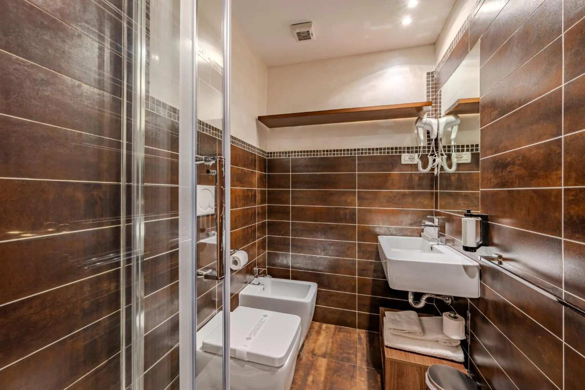 Bathroom in Hotel Nuovo Nord