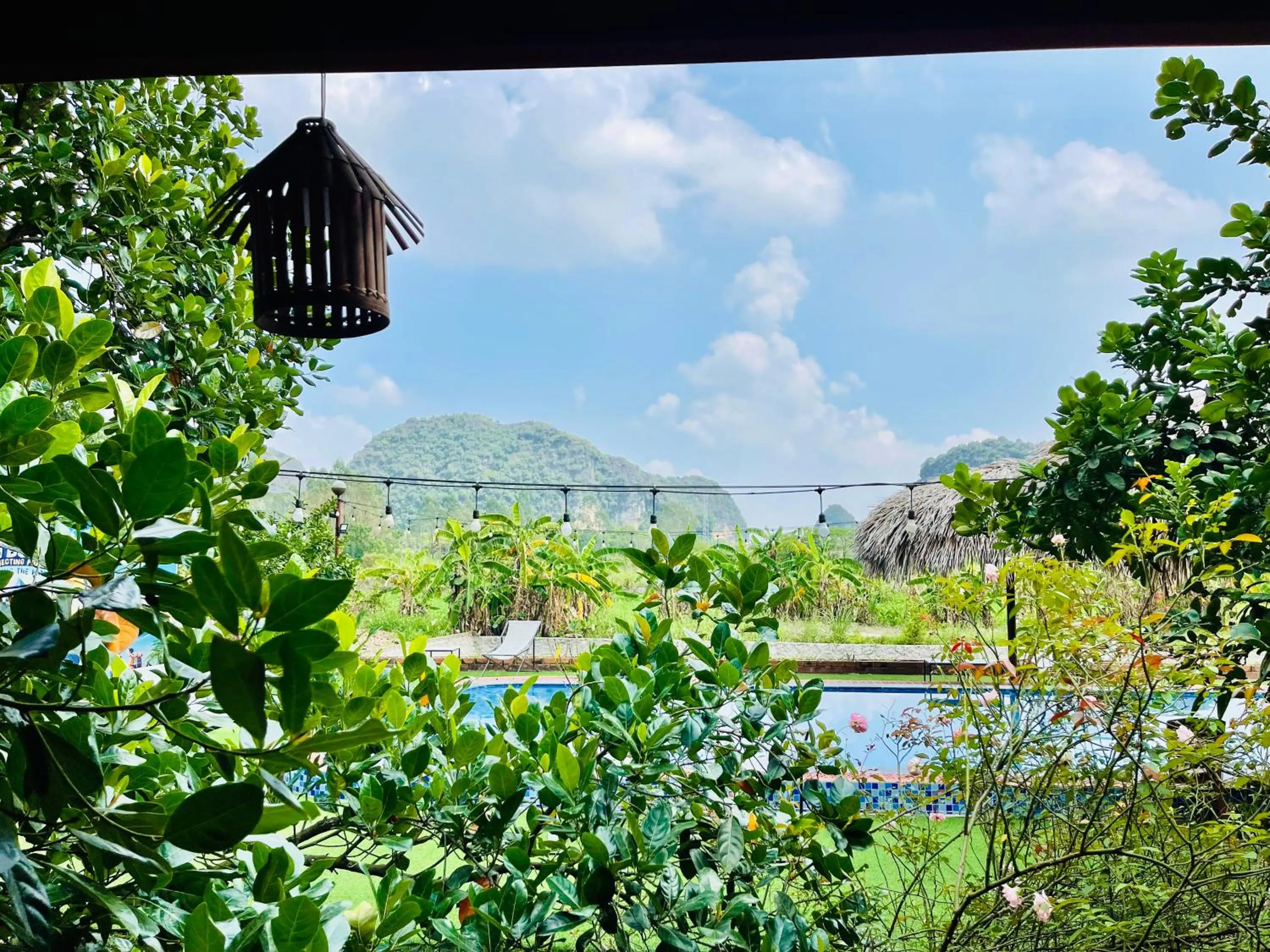 Natural landscape in Trang An Lotus Lake Homestay