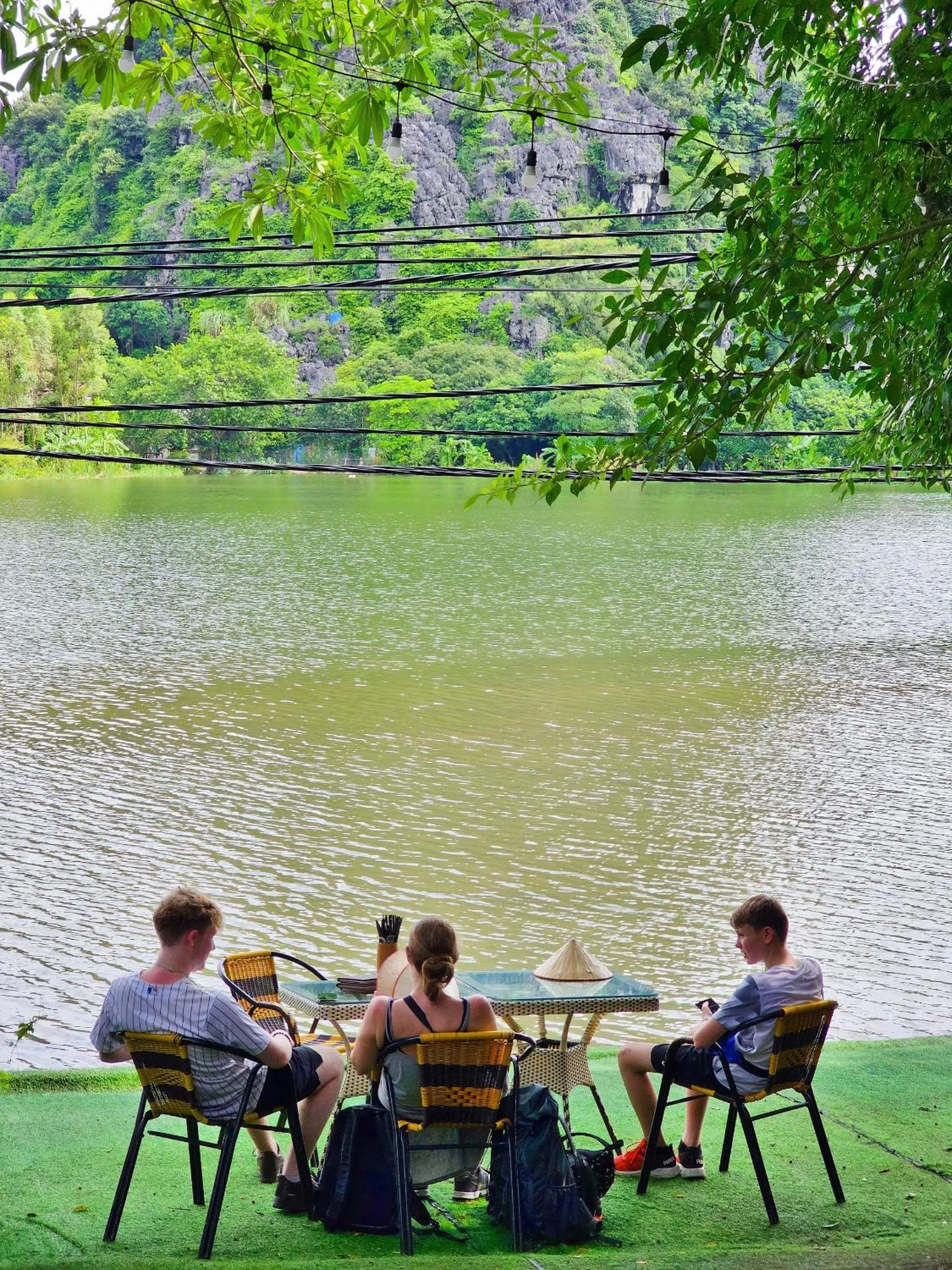Facade/entrance in Trang An Lotus Lake Homestay