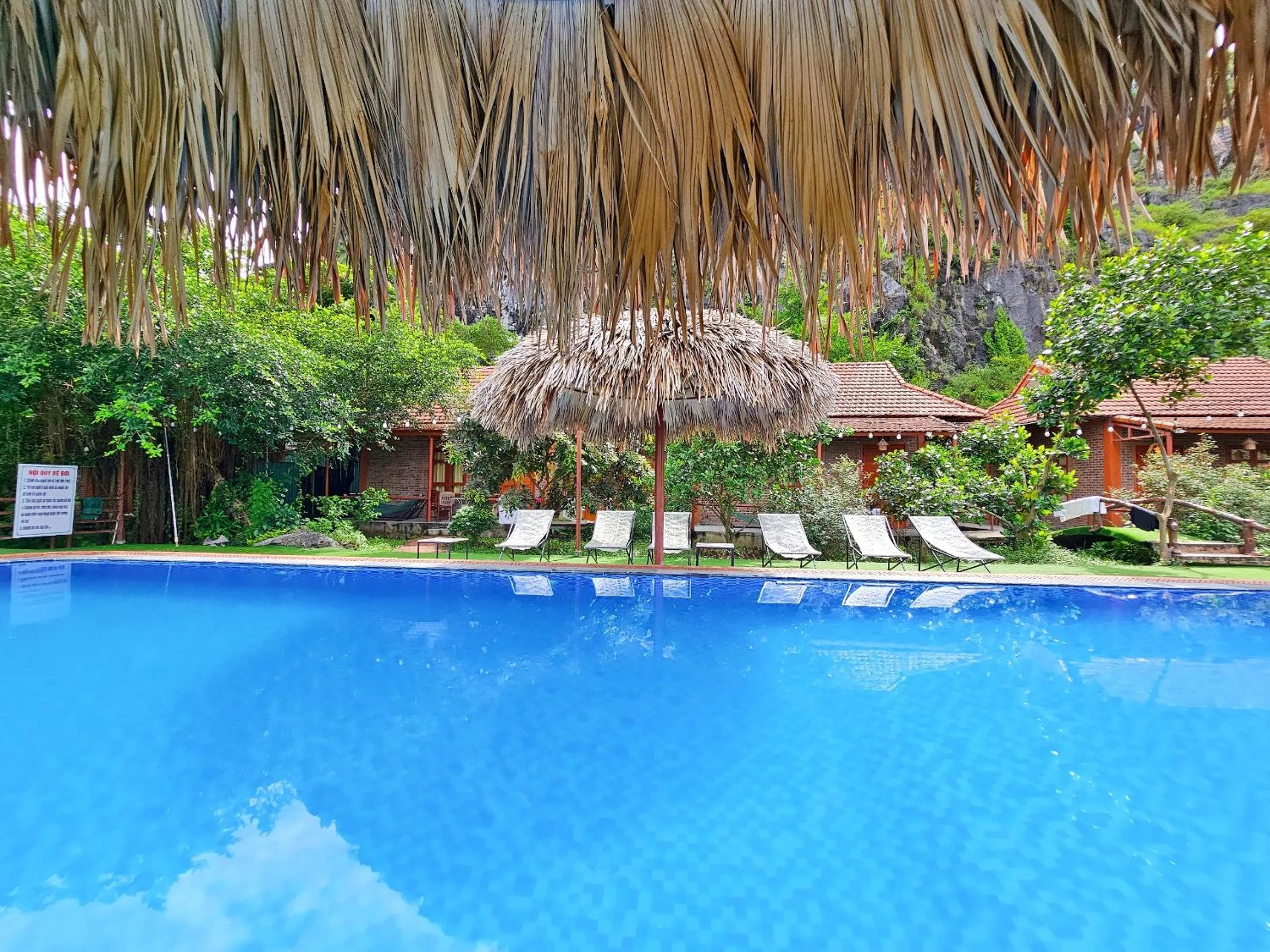 Property building in Trang An Lotus Lake Homestay