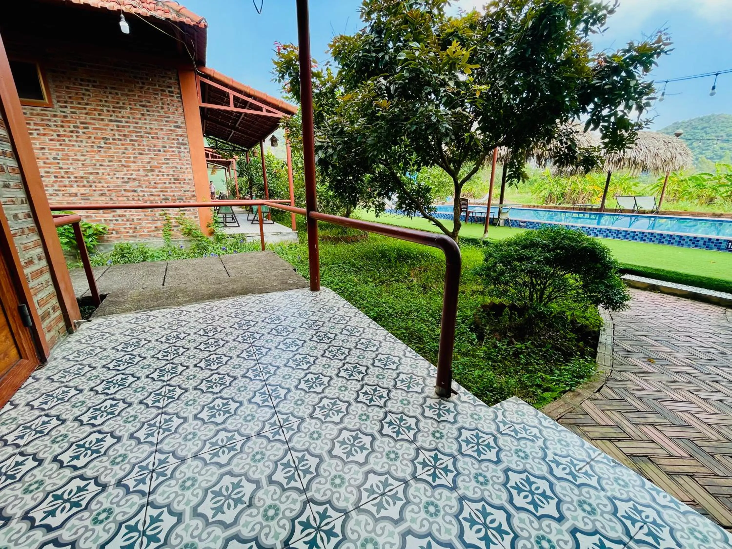 Natural landscape in Trang An Lotus Lake Homestay