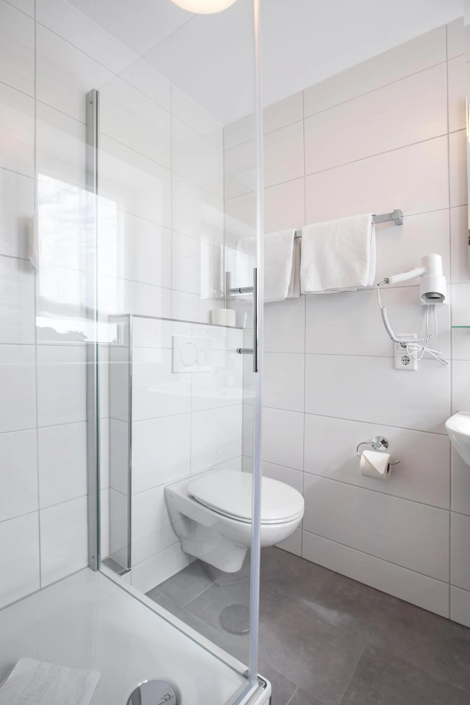 Bathroom in Landgasthof-Hotel Zum Steverstrand