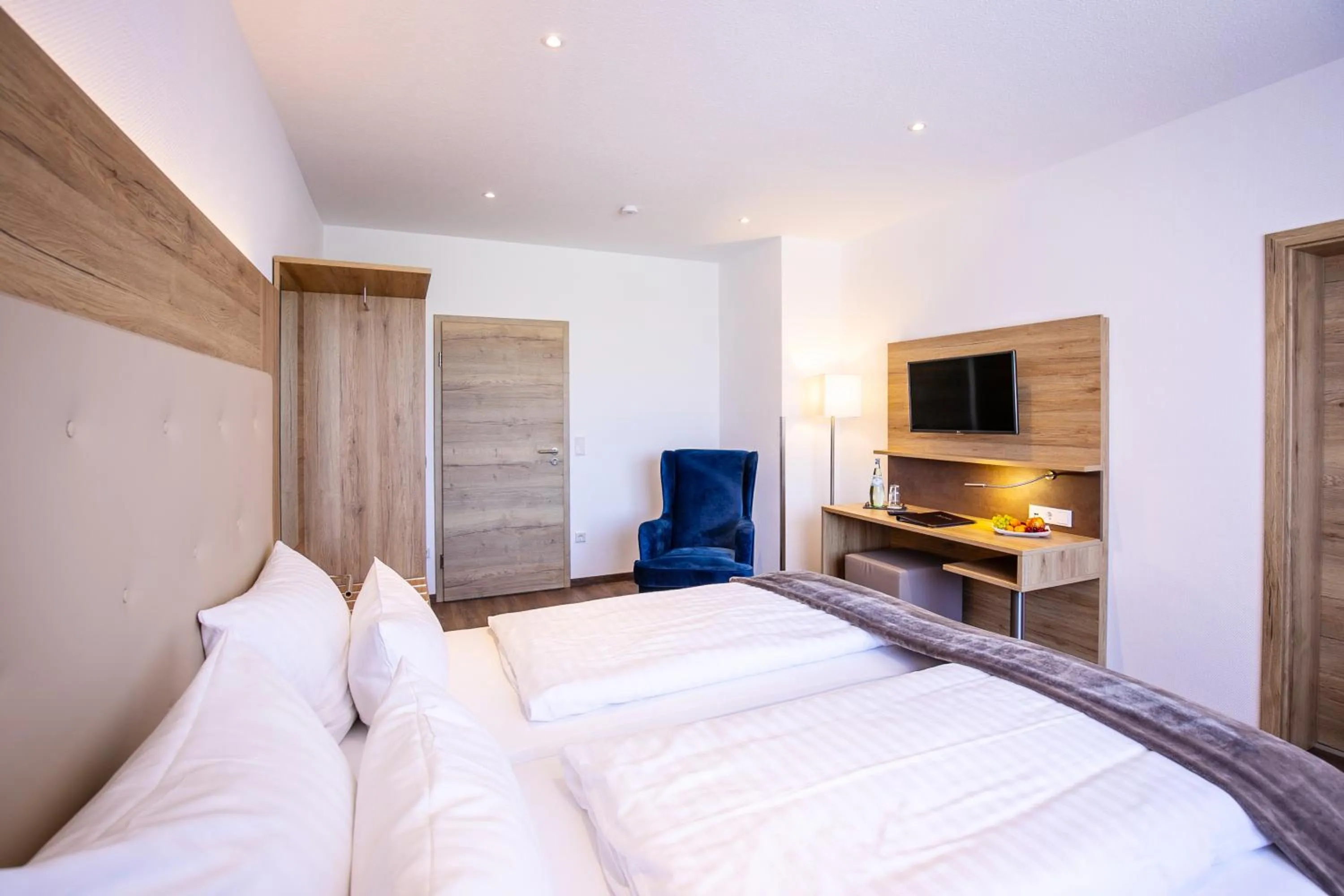 Bed in Landgasthof-Hotel Zum Steverstrand