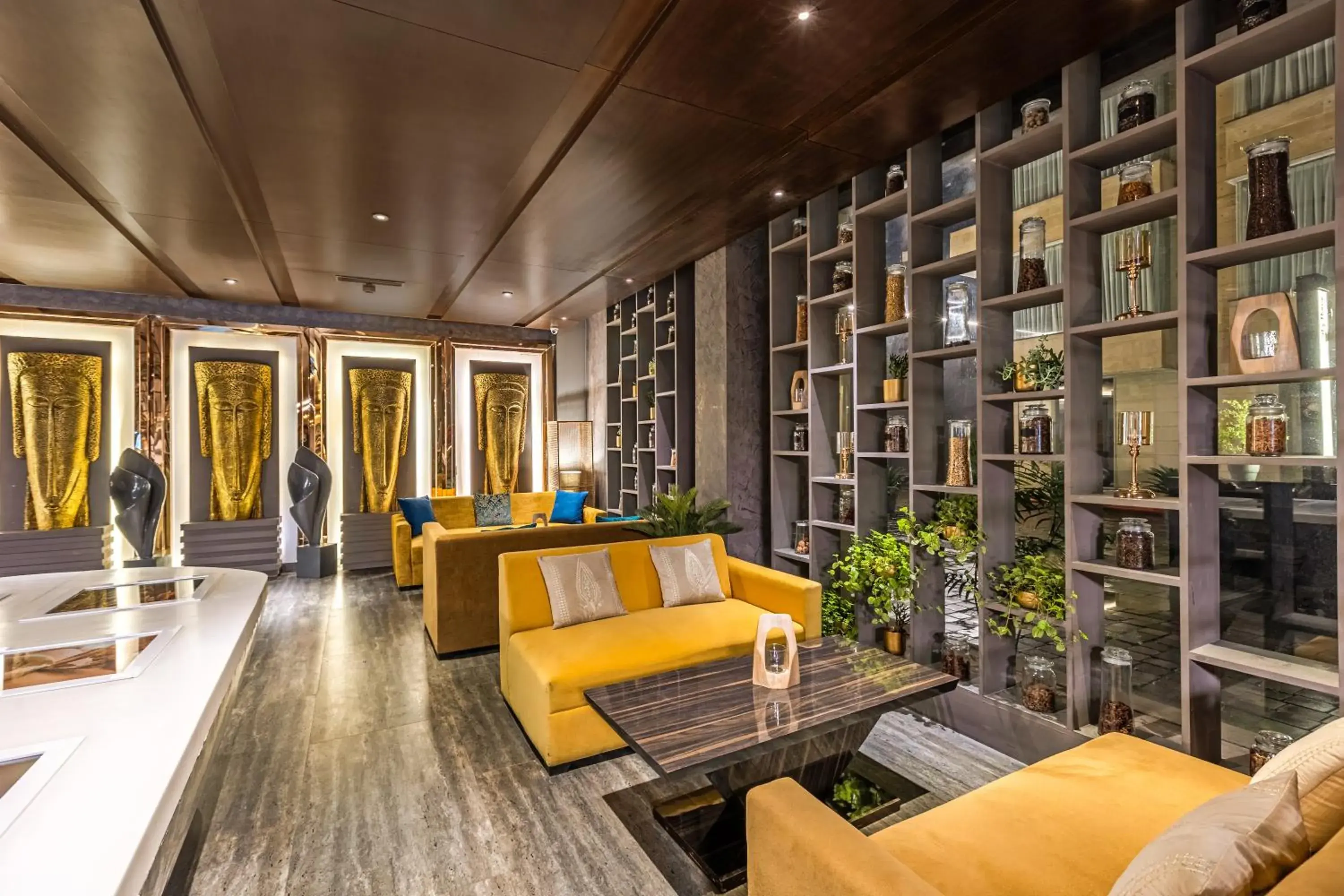 Lobby or reception in Sterling Palm Bliss Wellness Resort, Rishikesh Lobby or reception in Sterling Palm Bliss Wellness Resort, Rishikesh